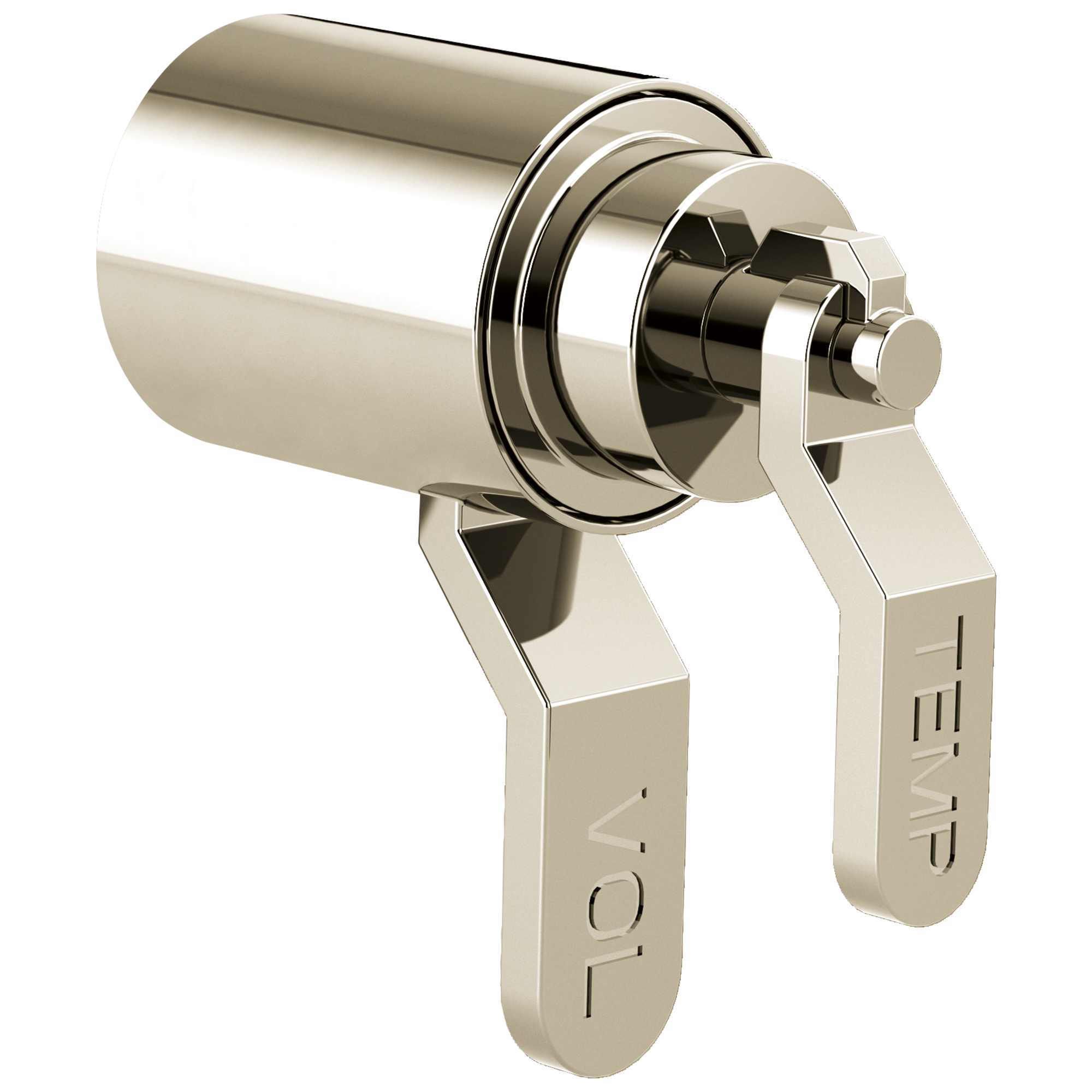 polished nickel handle kit