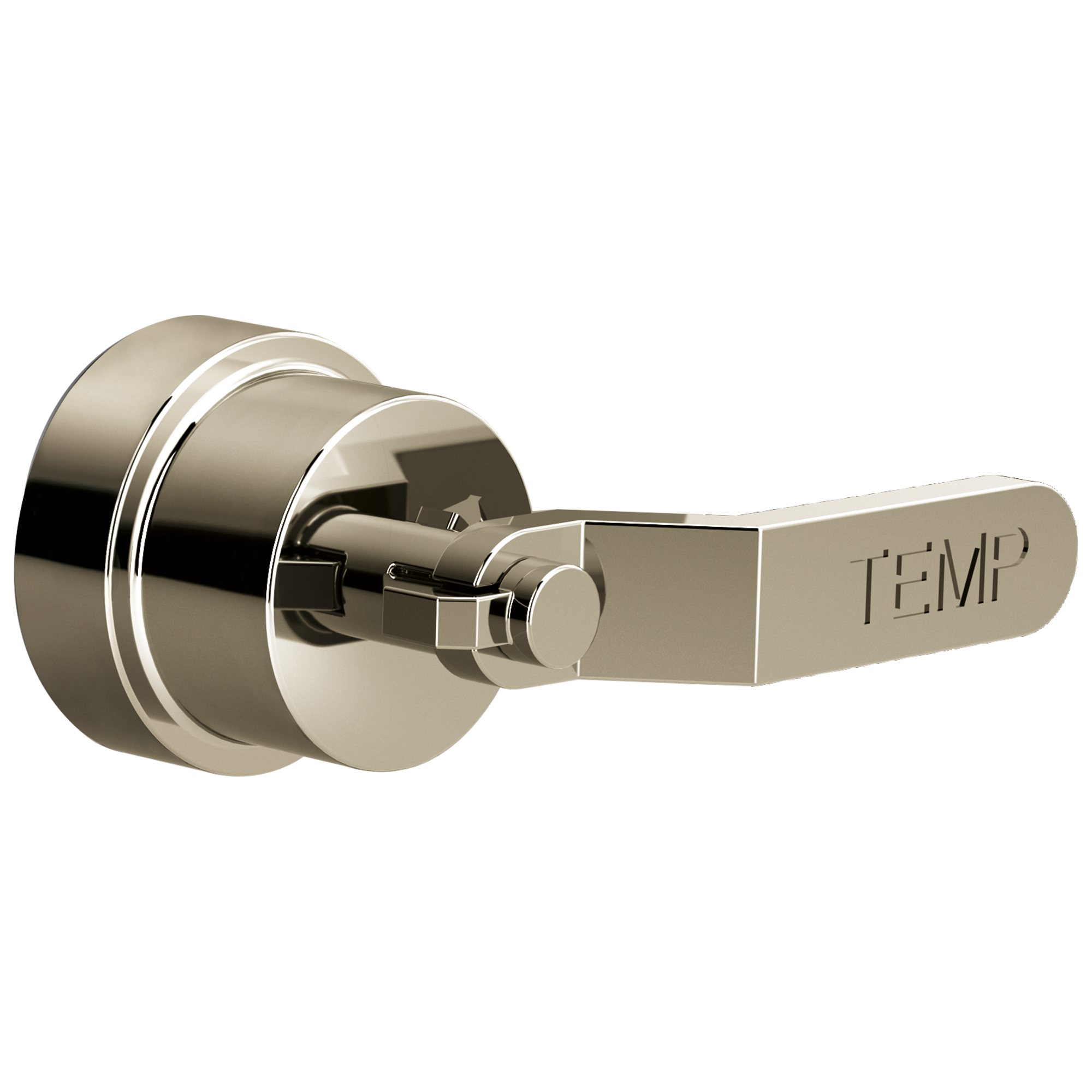 polished nickel handle kit