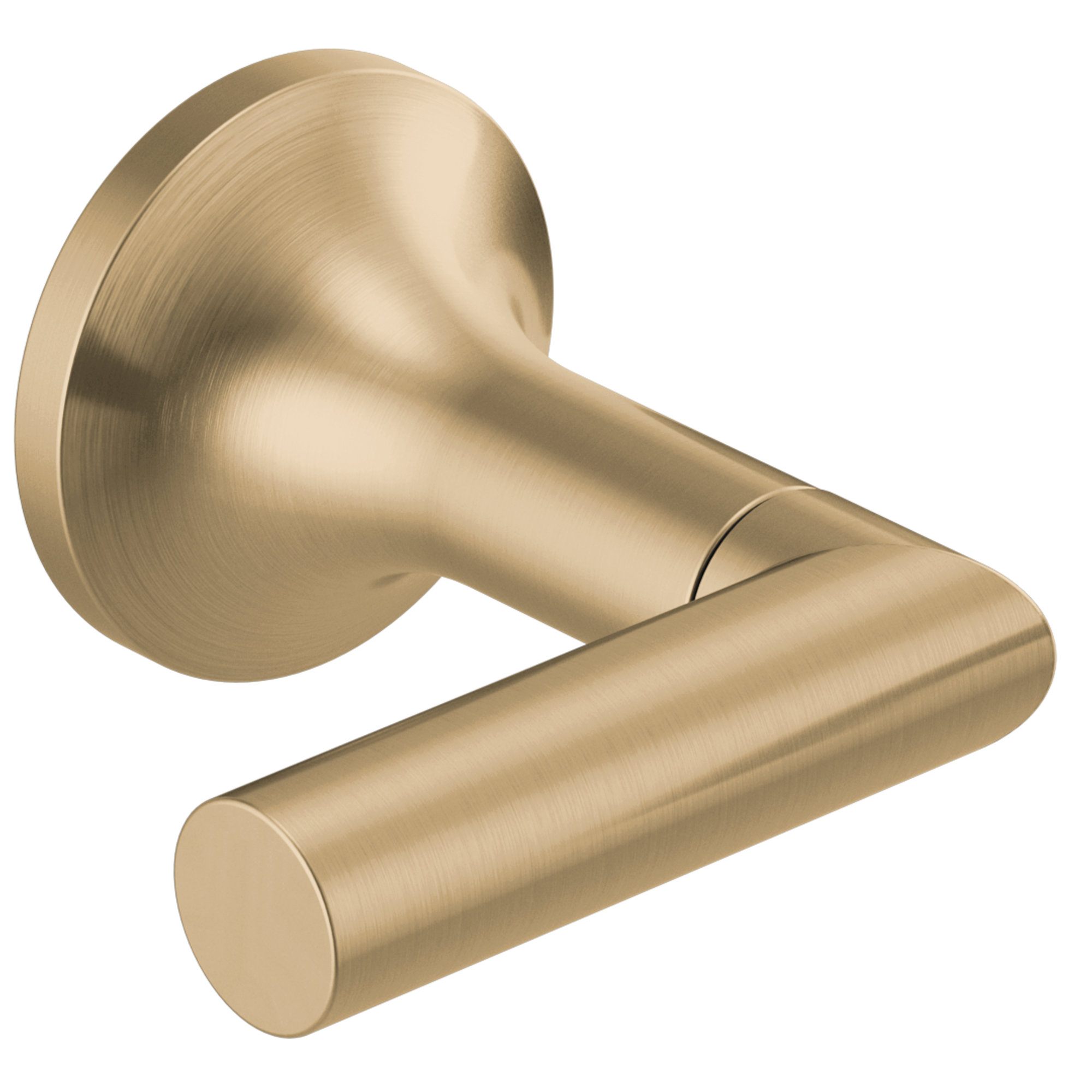 luxe gold lever handle