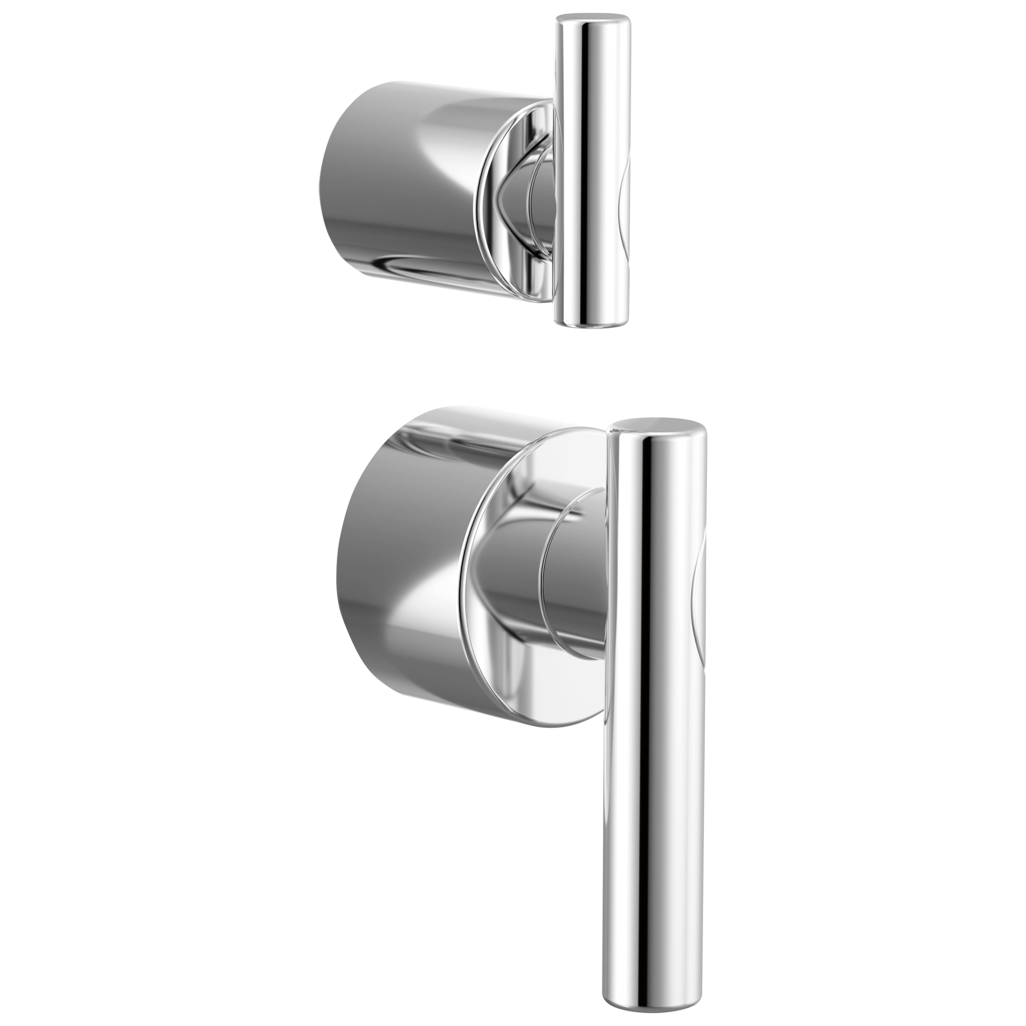 chrome shower handle kit