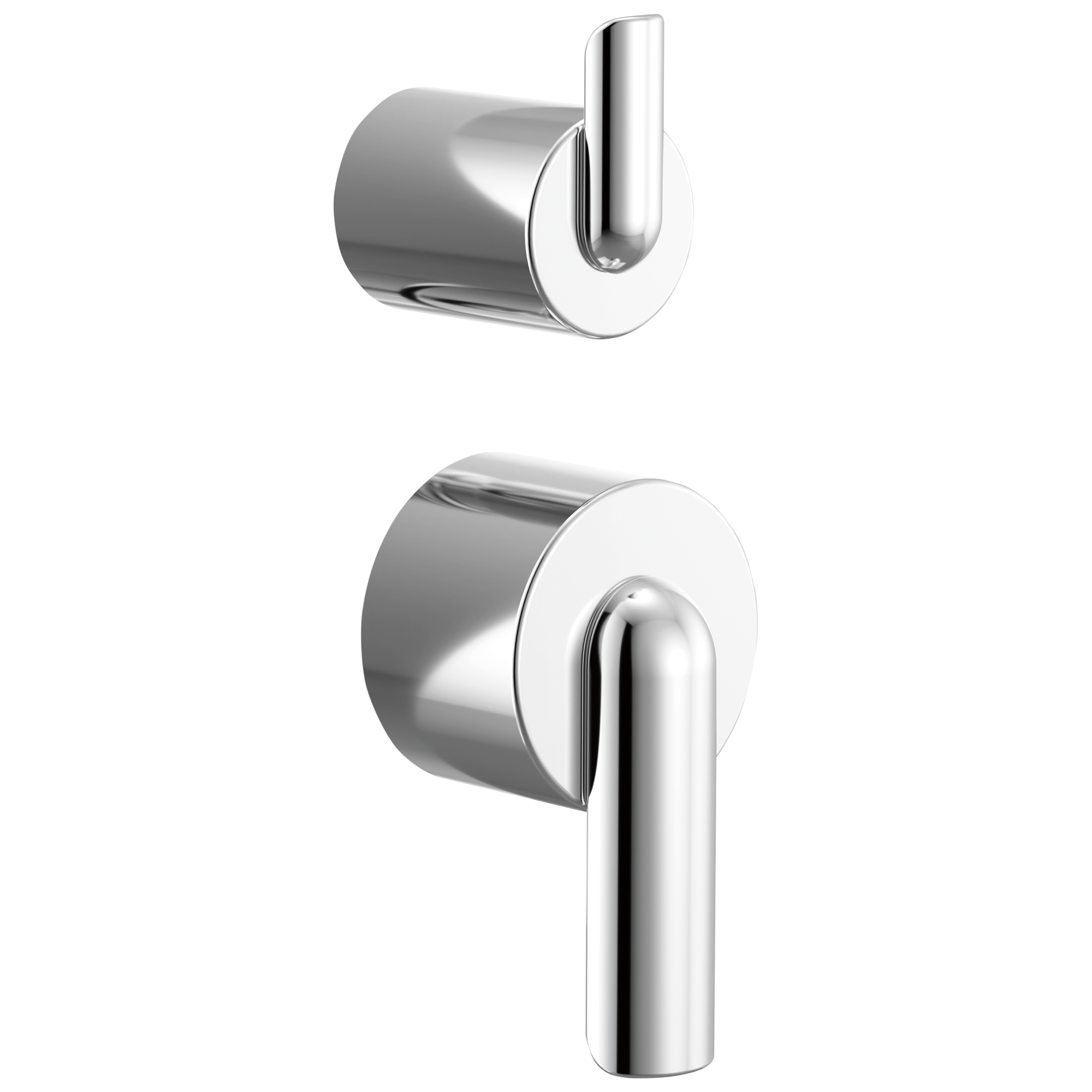 chrome shower handle kit