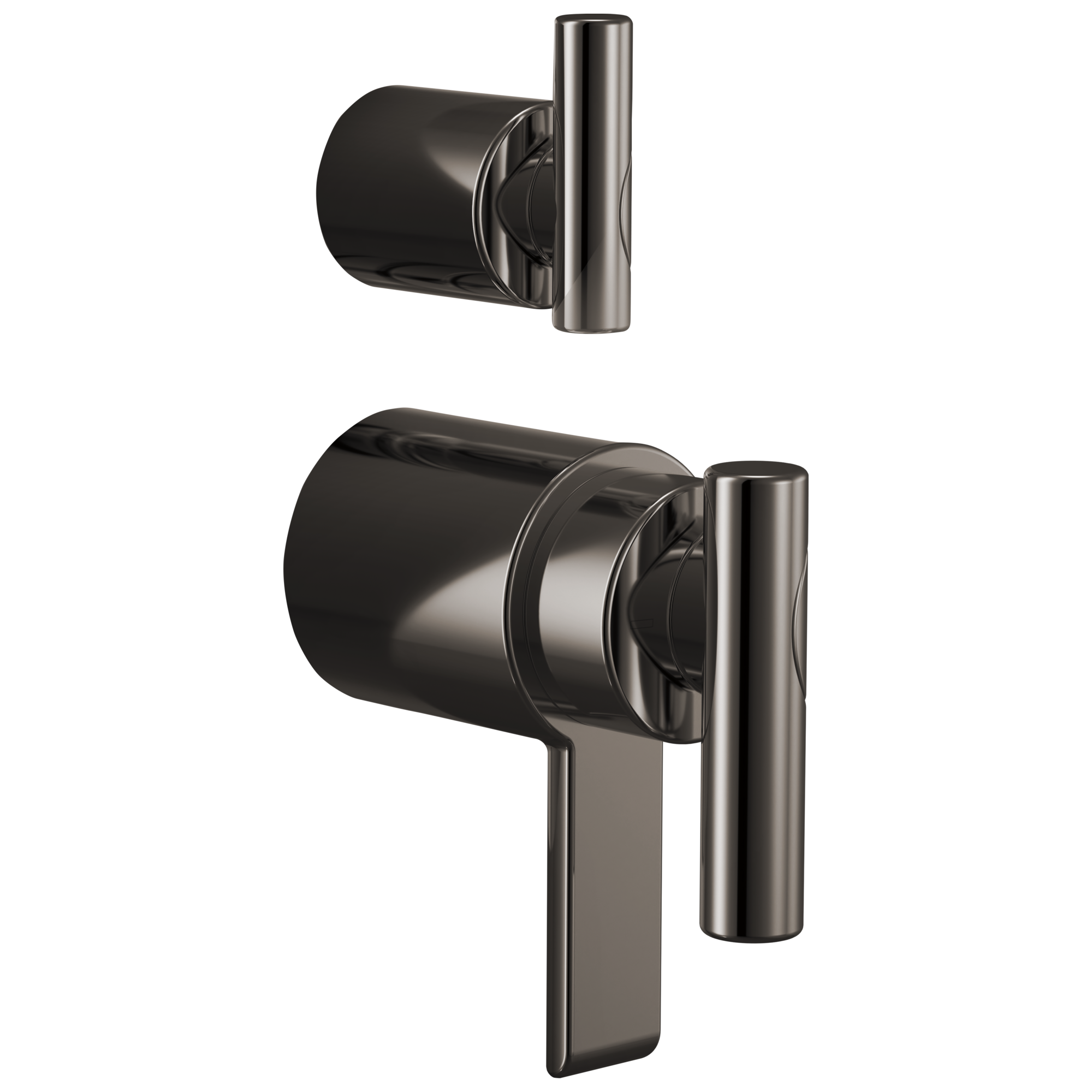 Brizo Roccesco TempAssure Thermostatic Valve With Integrated Diverter Lever Handle Kit