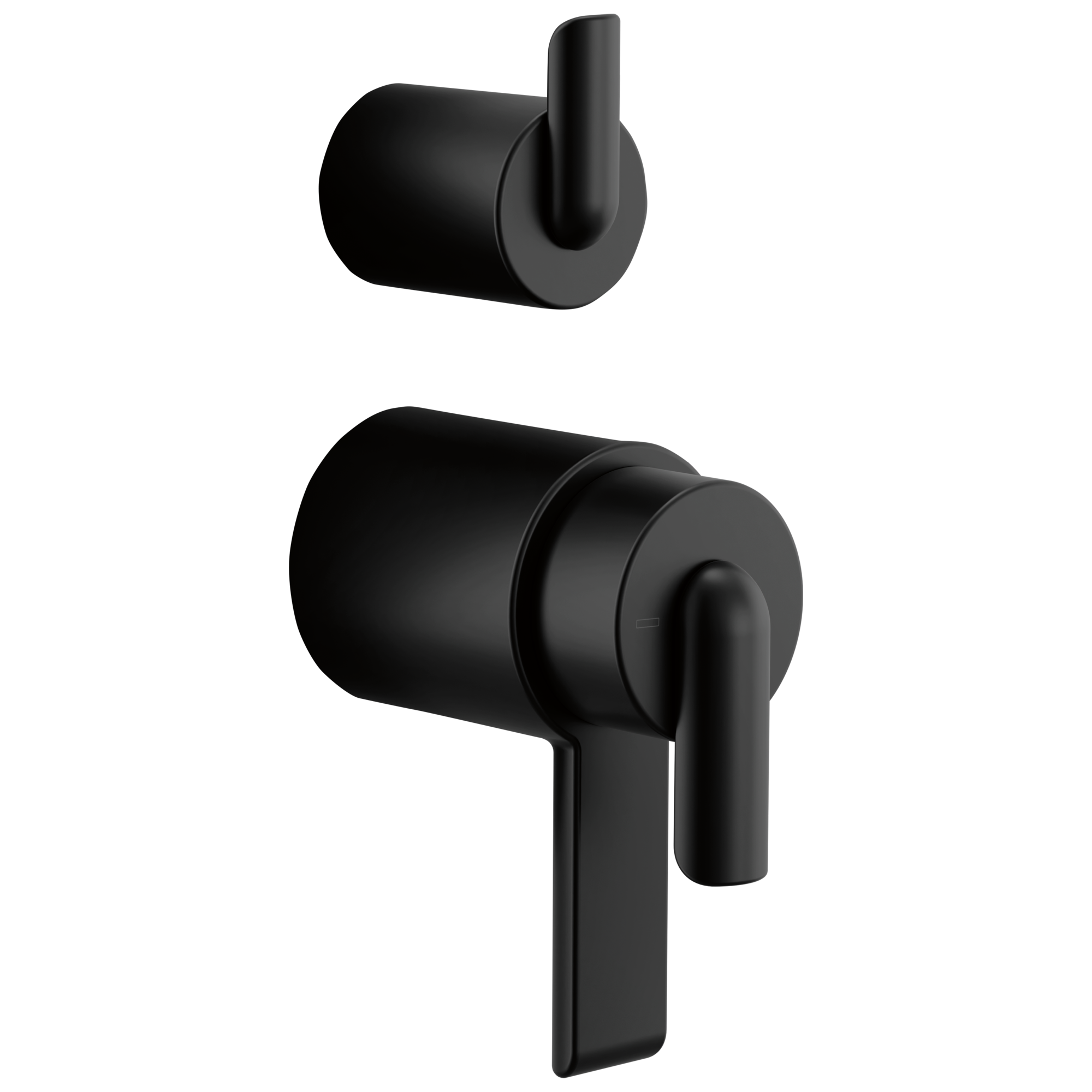 Brizo Roccesco TempAssure Thermostatic Valve With Integrated Diverter Bent Lever Handle Kit