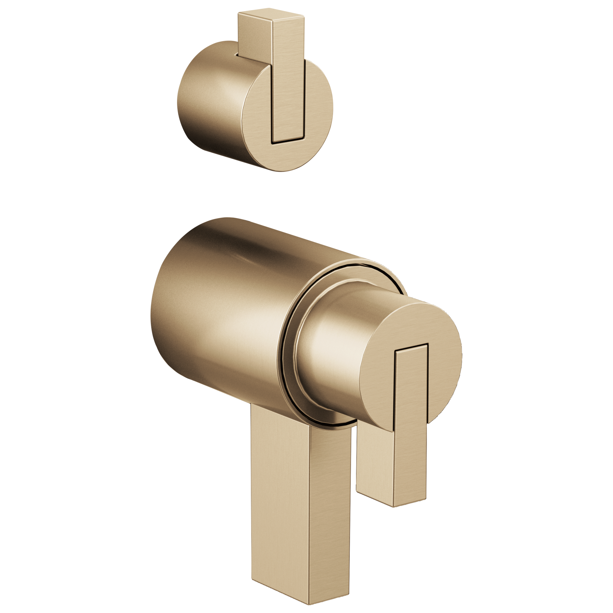 Brizo Litze TempAssure Thermostatic Valve With Integrated Diverter Lever Handle Kit by Brizo