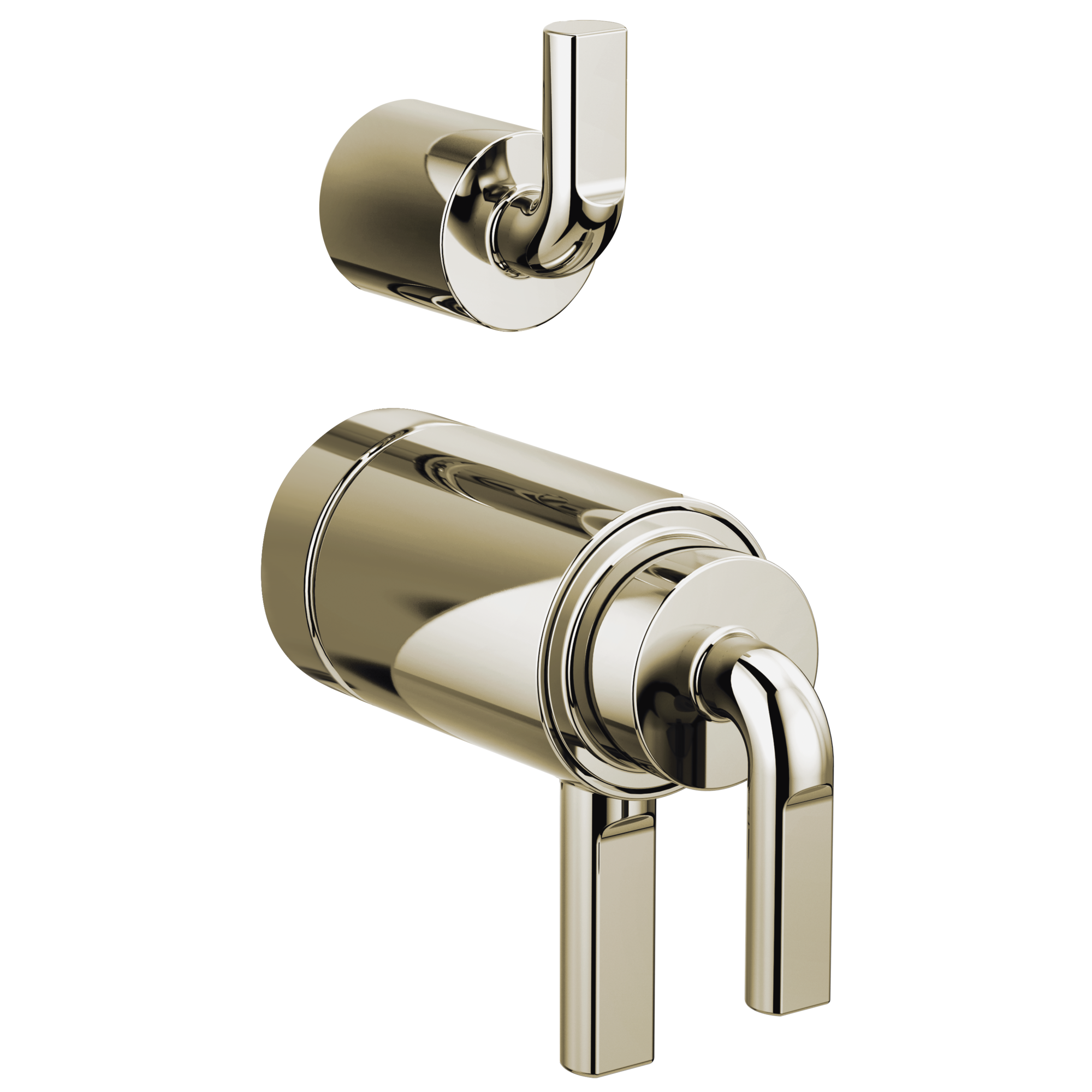 polished nickel handle kit