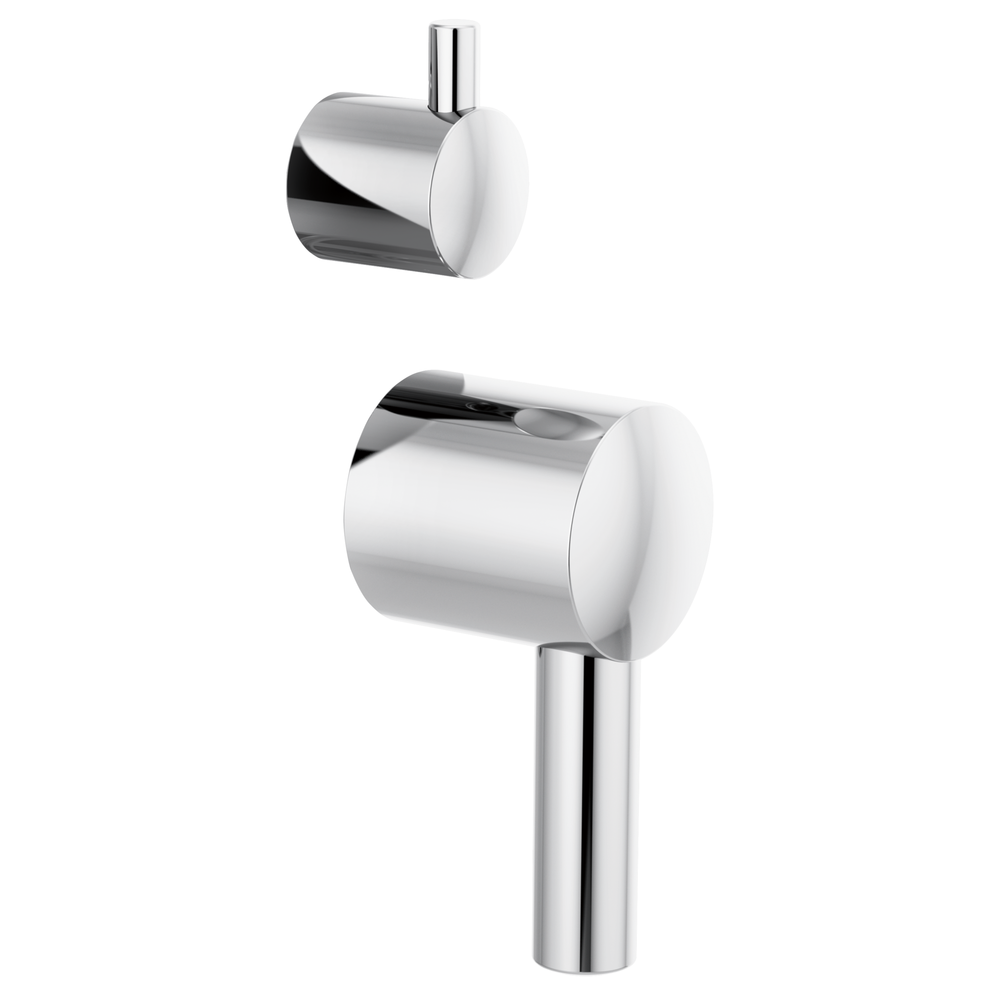 chrome lever handle