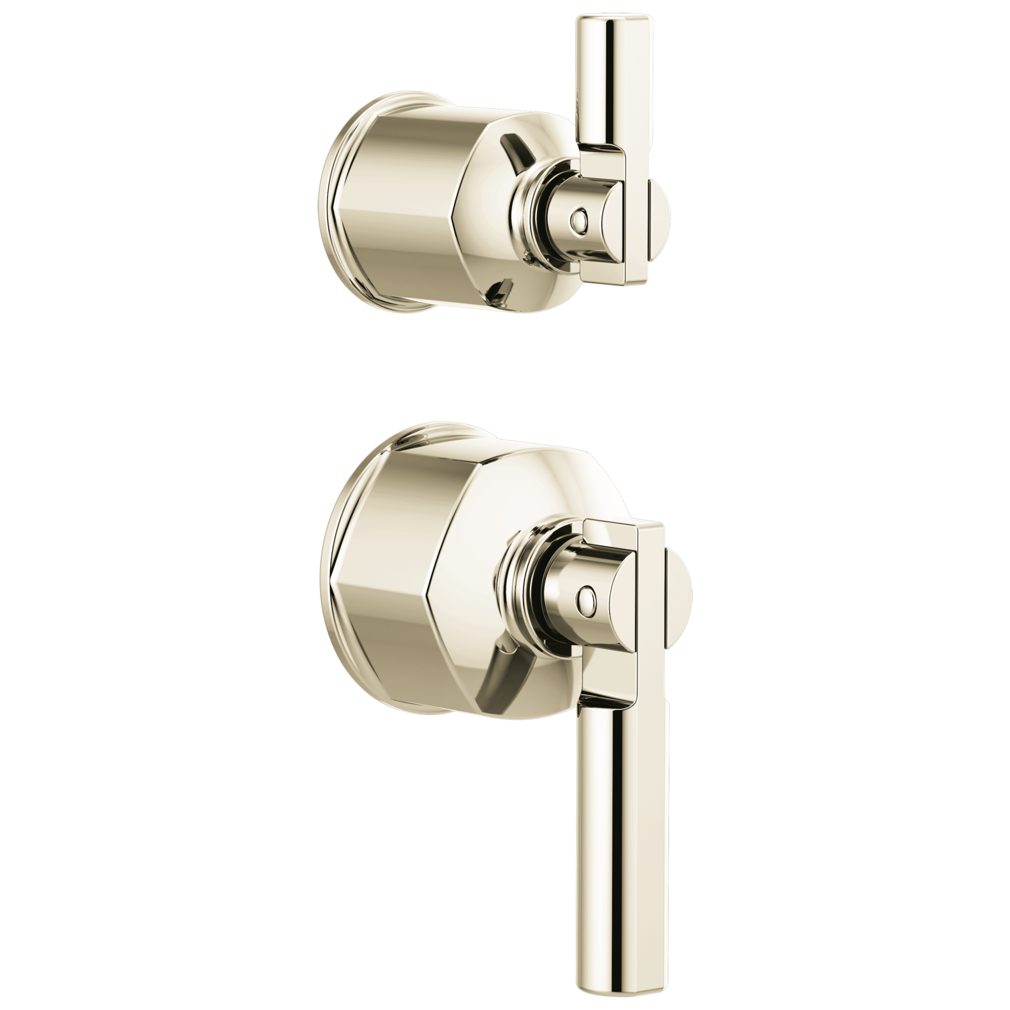 polished nickel handle kit