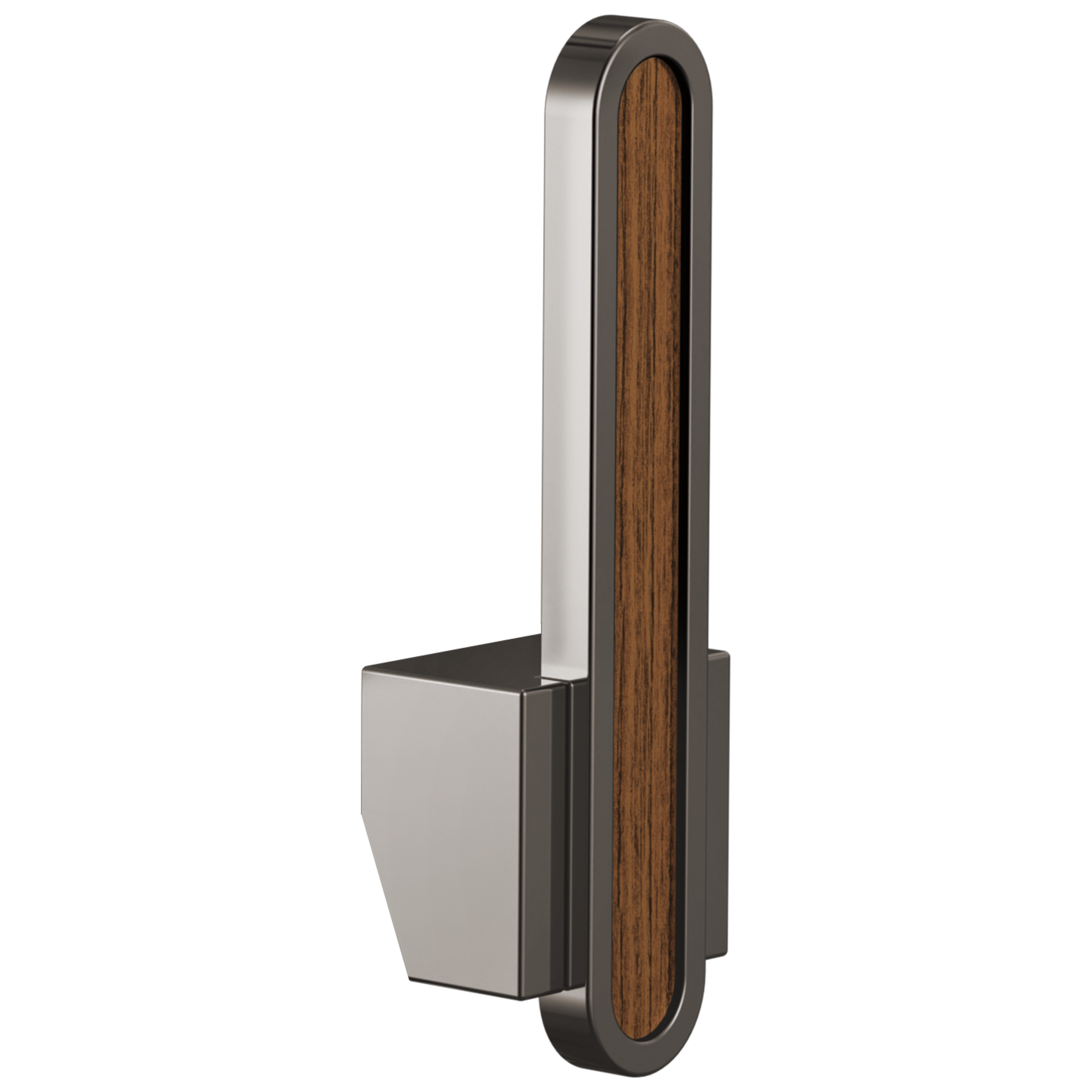 Brizo Frank Lloyd Wright Pull-Down Kitchen Faucet Arc Lever with Wood Inlay Handle Kit by Brizo