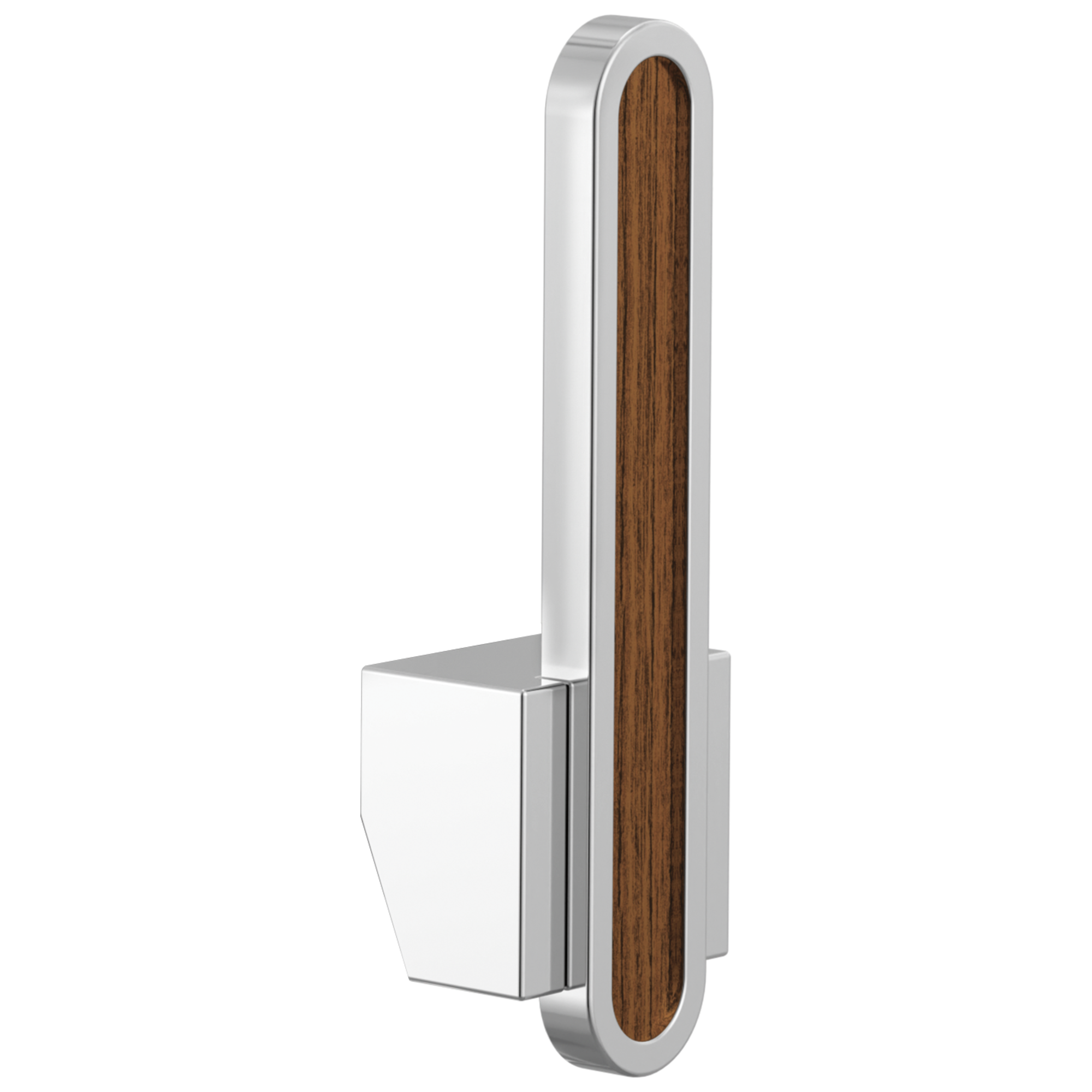 polished chrome/teak wood handle kit?