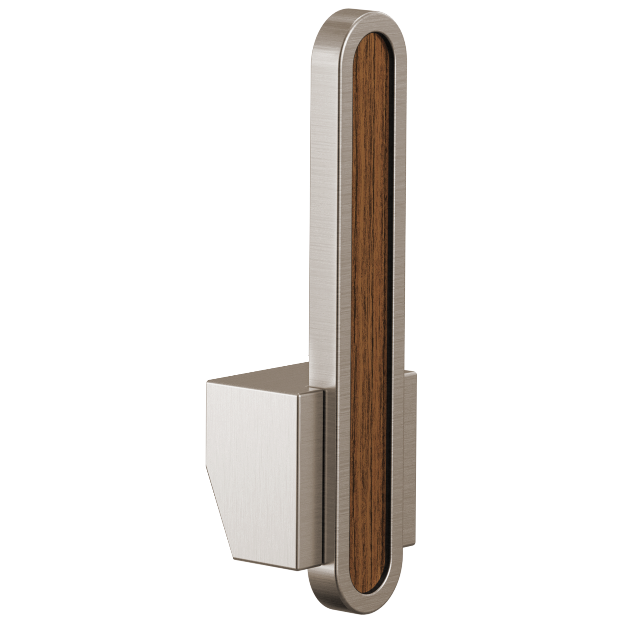 Brizo Frank Lloyd Wright Pull-Down Kitchen Faucet Arc Lever with Wood Inlay Handle Kit by Brizo