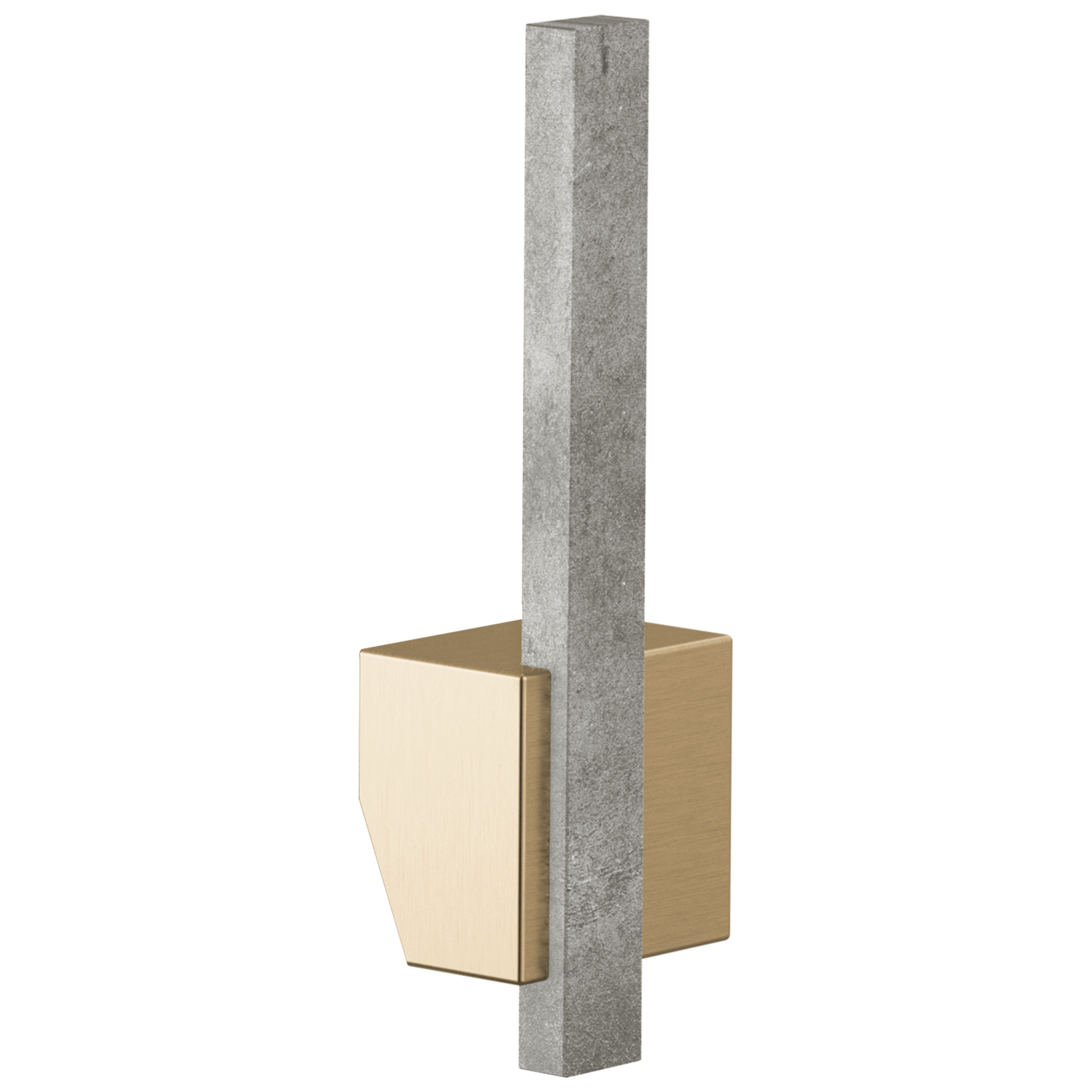 Brizo Frank Lloyd Wright Pull-Down Kitchen Faucet Offset Concrete Lever Handle Kit by Brizo