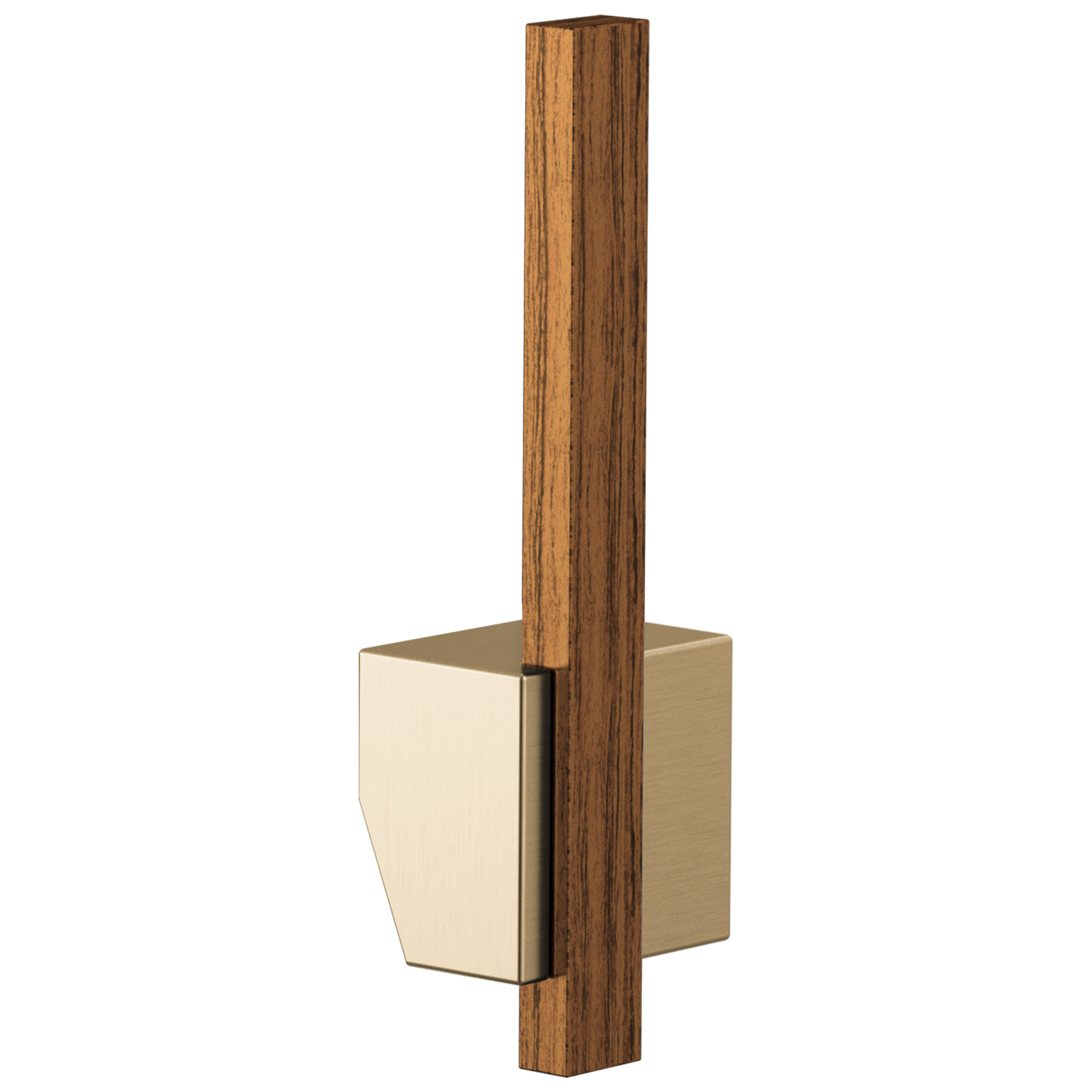 Brizo Frank Lloyd Wright Pull-Down Kitchen Faucet Offset Wood Lever Handle Kit by Brizo
