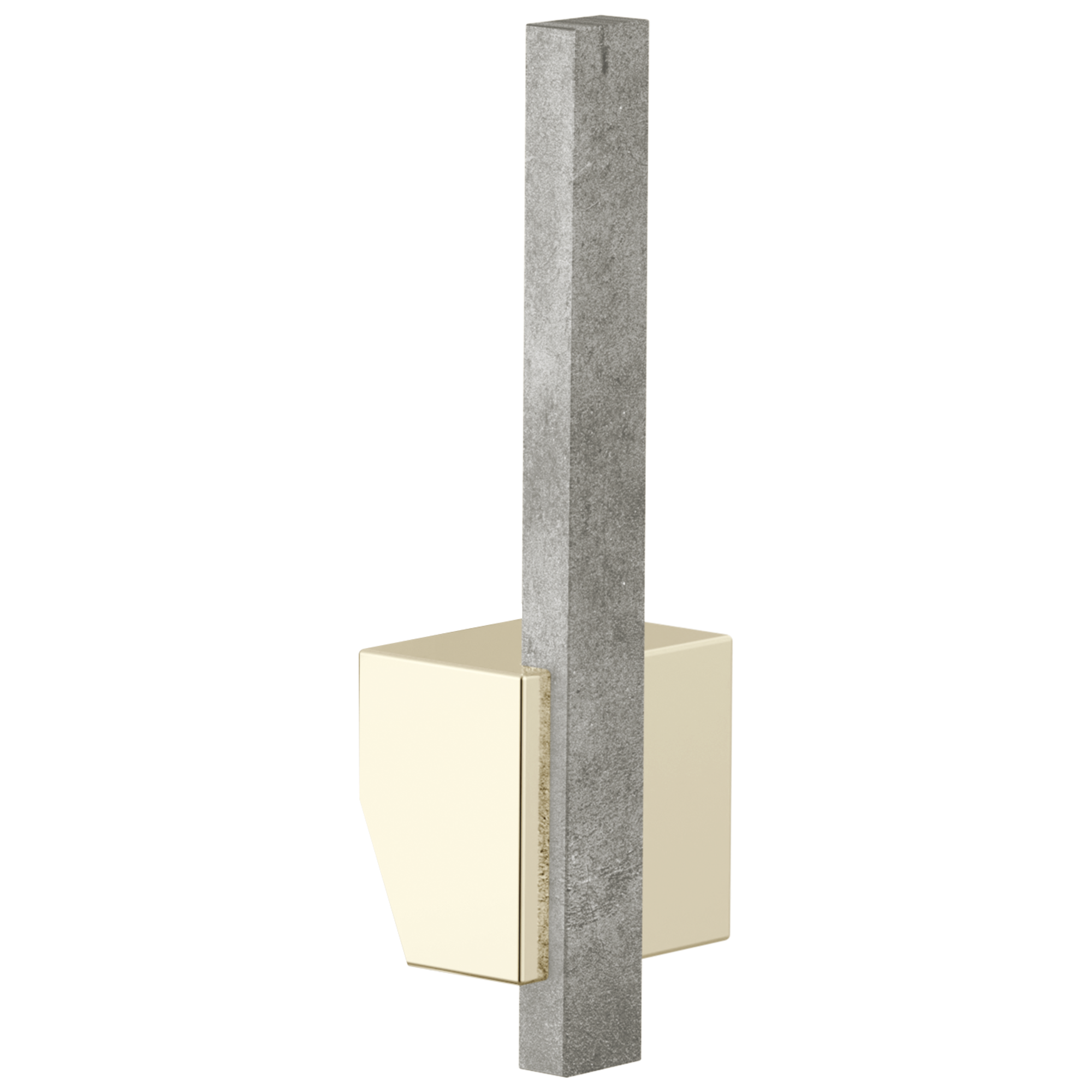 Brizo Frank Lloyd Wright Pull-Down Kitchen Faucet Offset Concrete Lever Handle Kit by Brizo