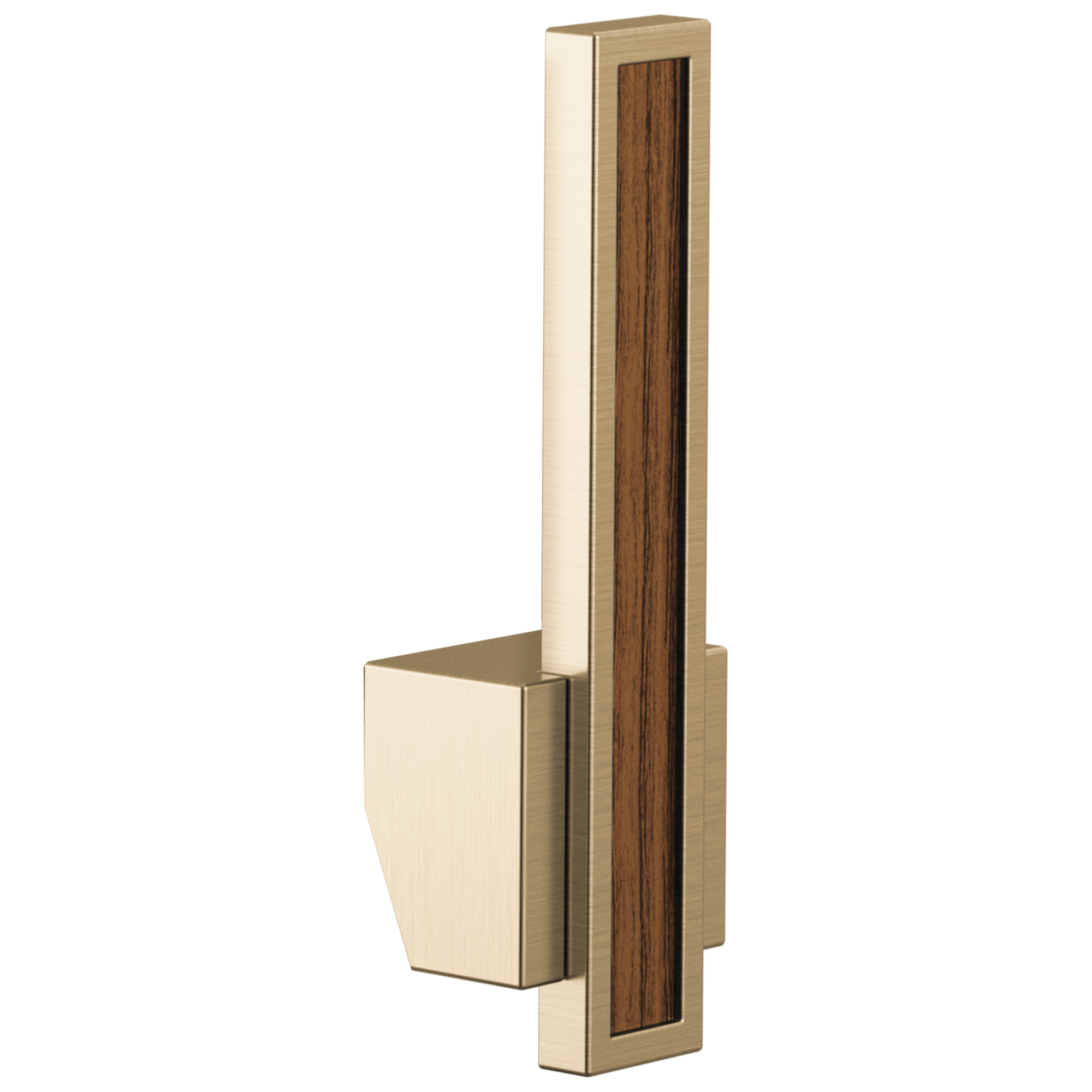 Brizo Frank Lloyd Wright Pull-Down Kitchen Faucet Lever with Wood Inlay Handle Kit by Brizo