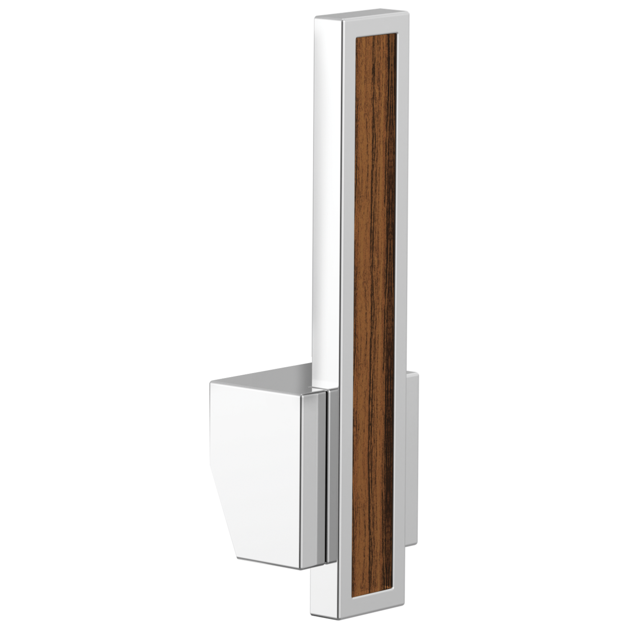 polished chrome/teak wood handle kit?
