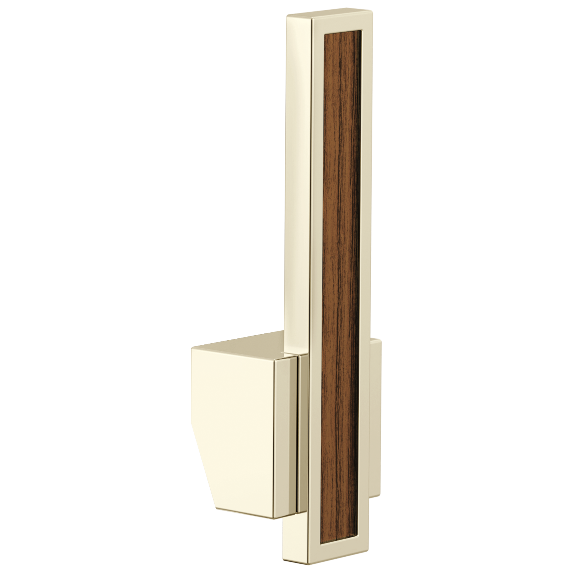 Brizo Frank Lloyd Wright Pull-Down Kitchen Faucet Lever with Wood Inlay Handle Kit by Brizo