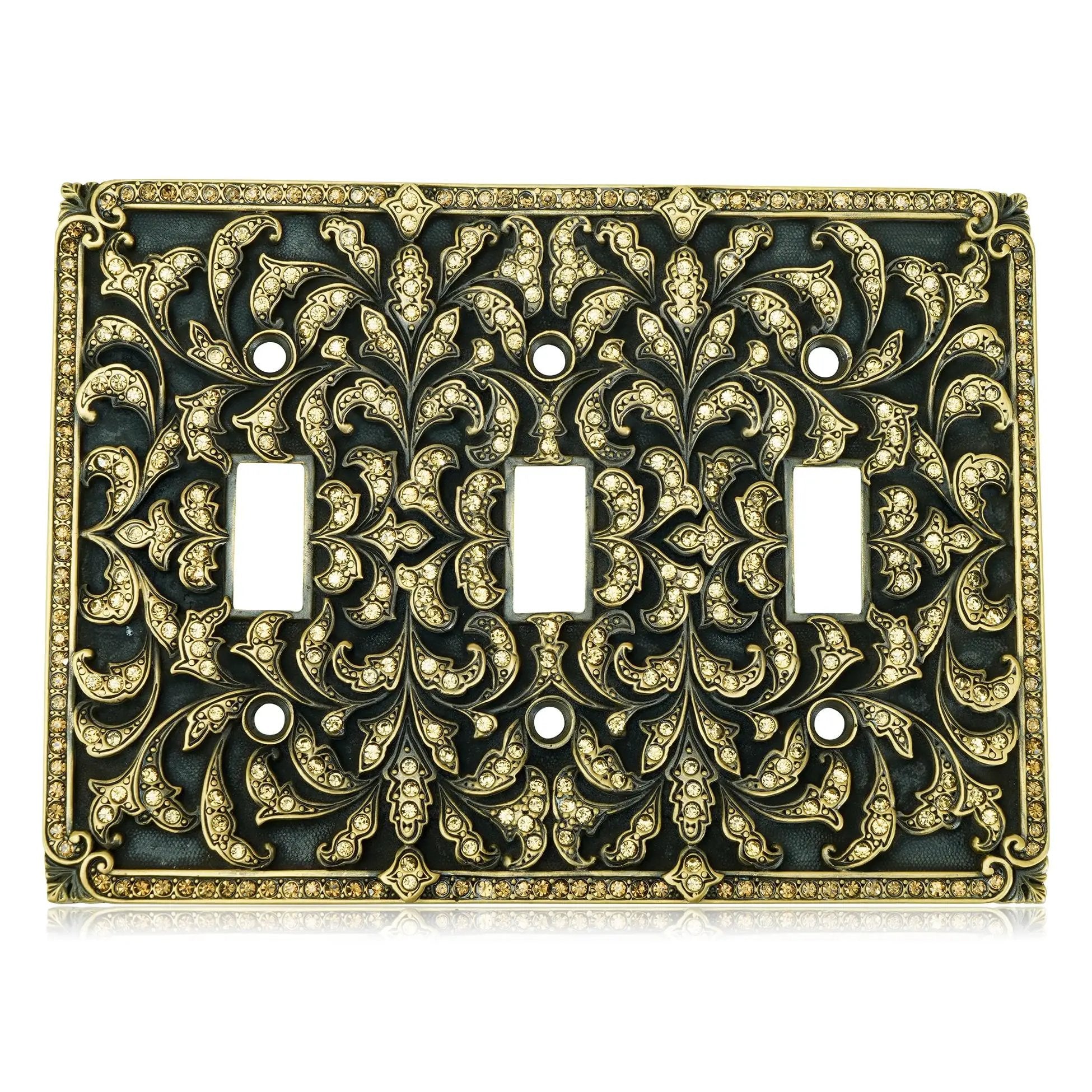 museum gold cover plate