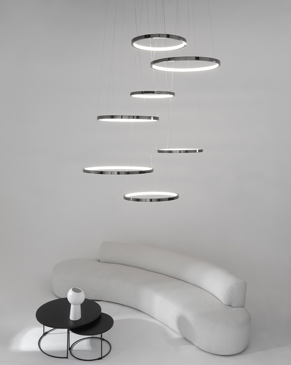 dark reflex chandelier