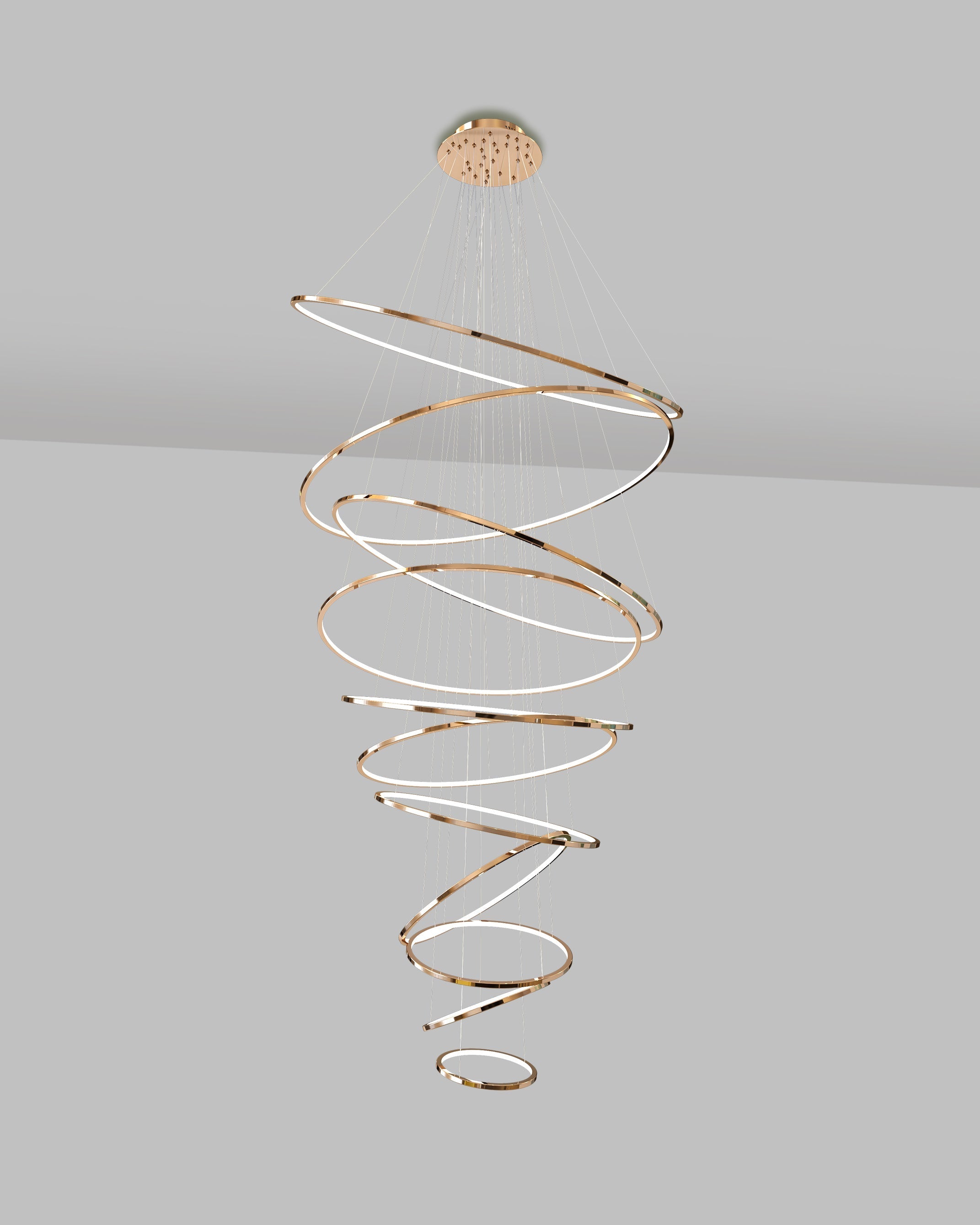 Birot Lighting Hoop 11 Chandelier