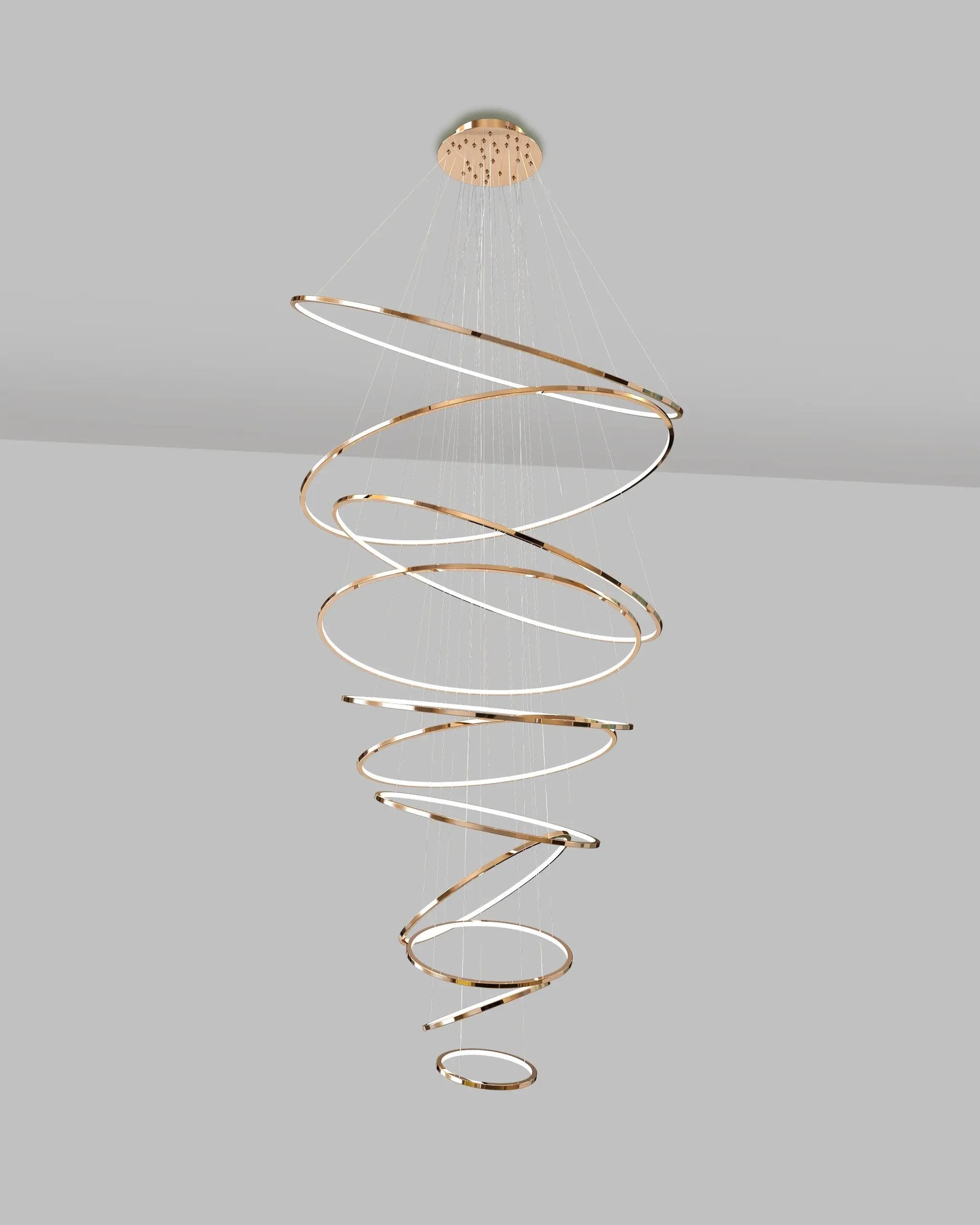 Birot Lighting Hoop 11 Chandelier by Birot Lighting