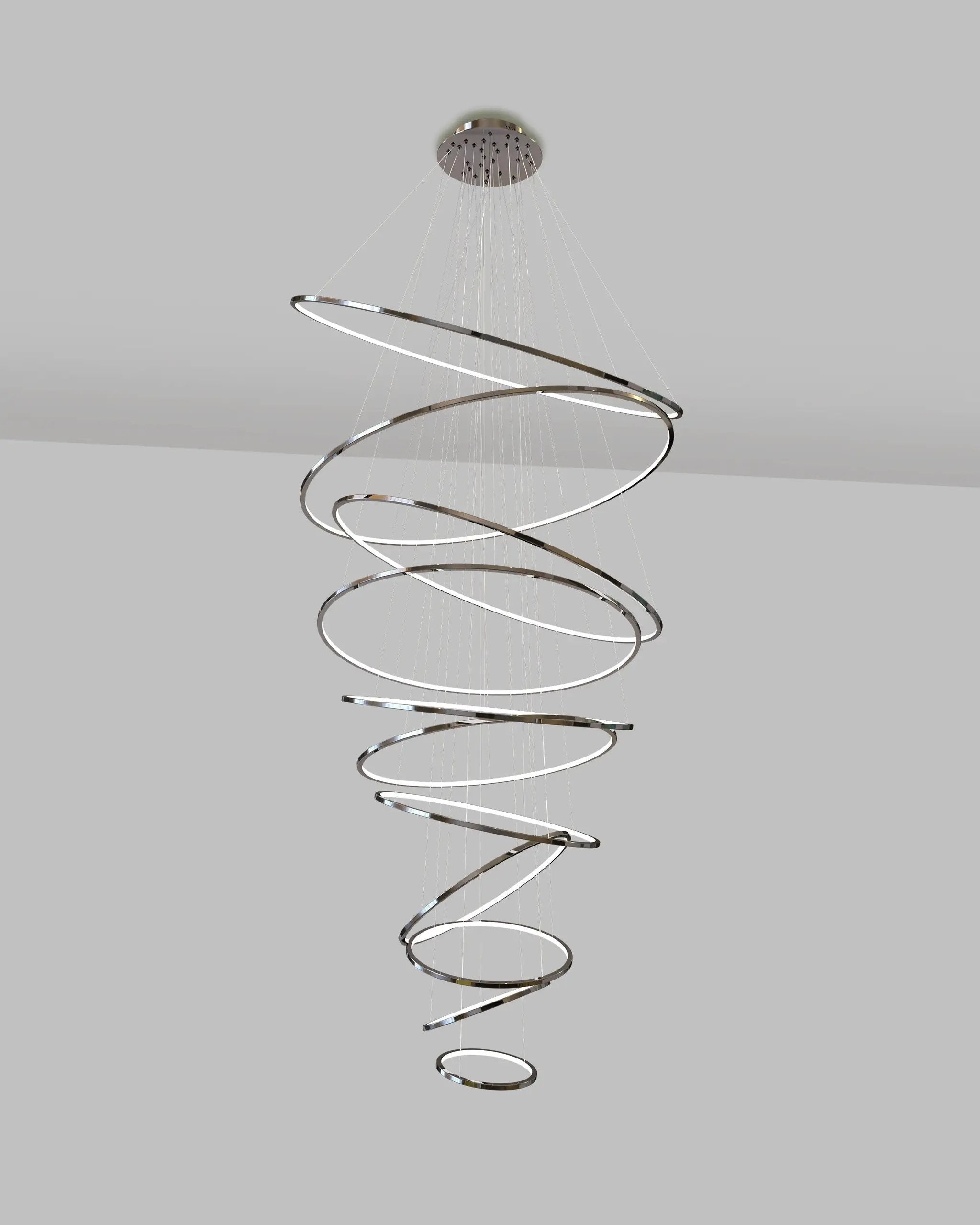 Birot Lighting Hoop 11 Chandelier by Birot Lighting