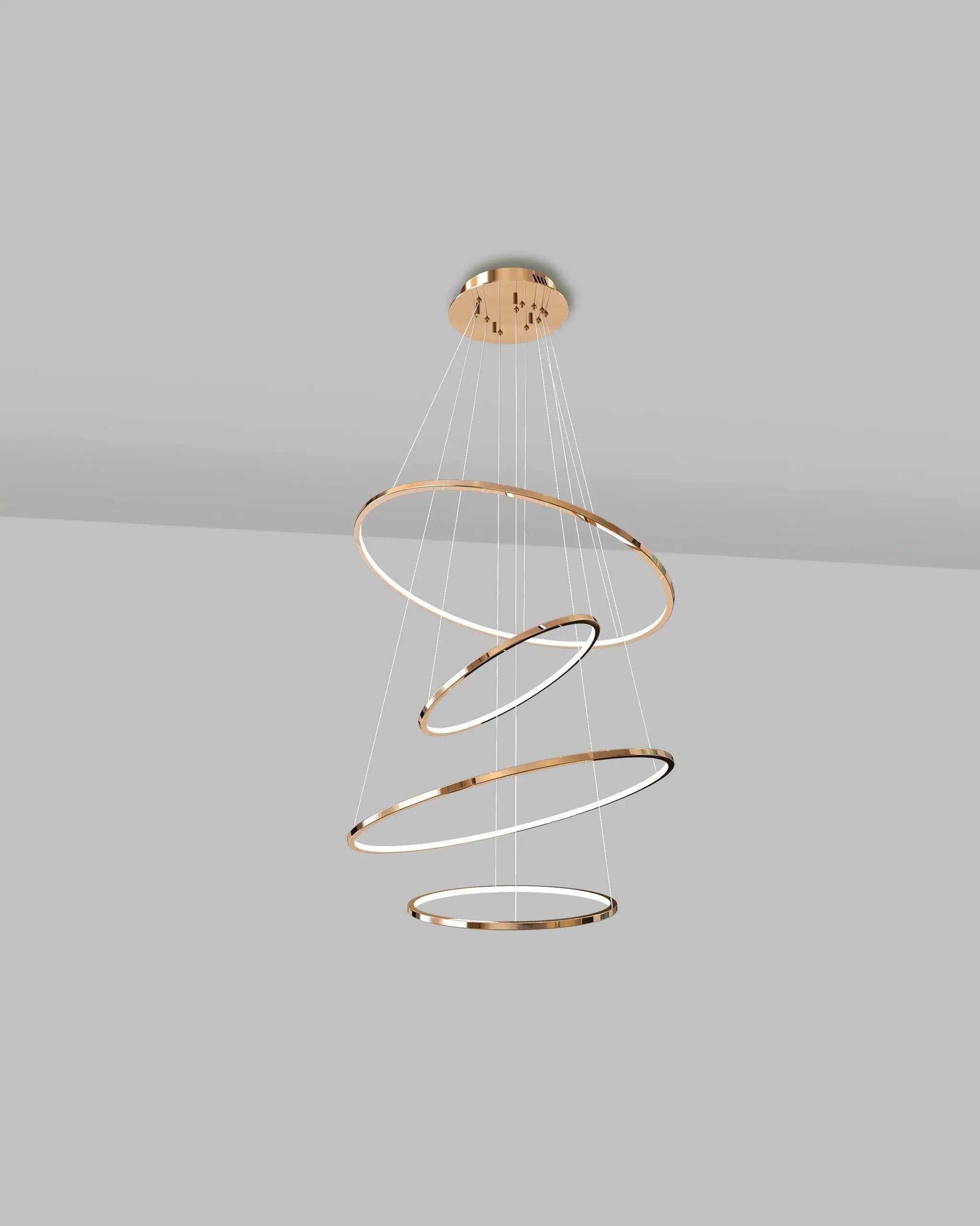 Birot Lighting Hoop 4 Chandelier by Birot Lighting
