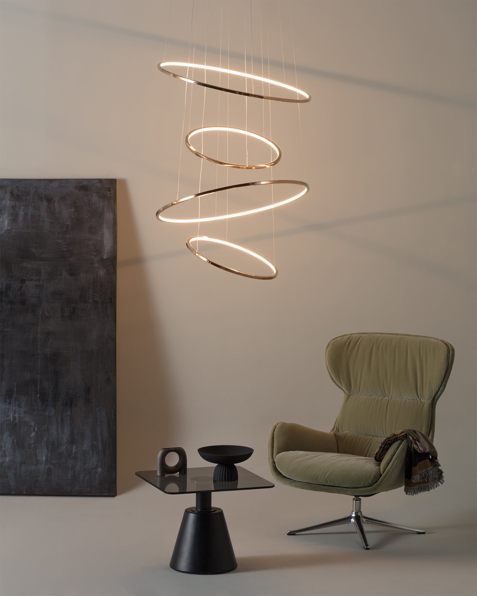 rose cooper chandelier