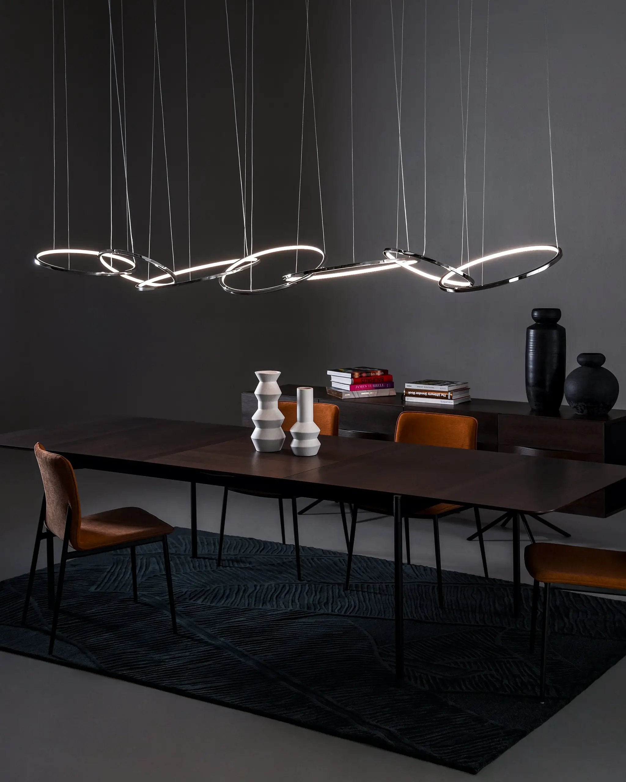 dark reflex chandelier