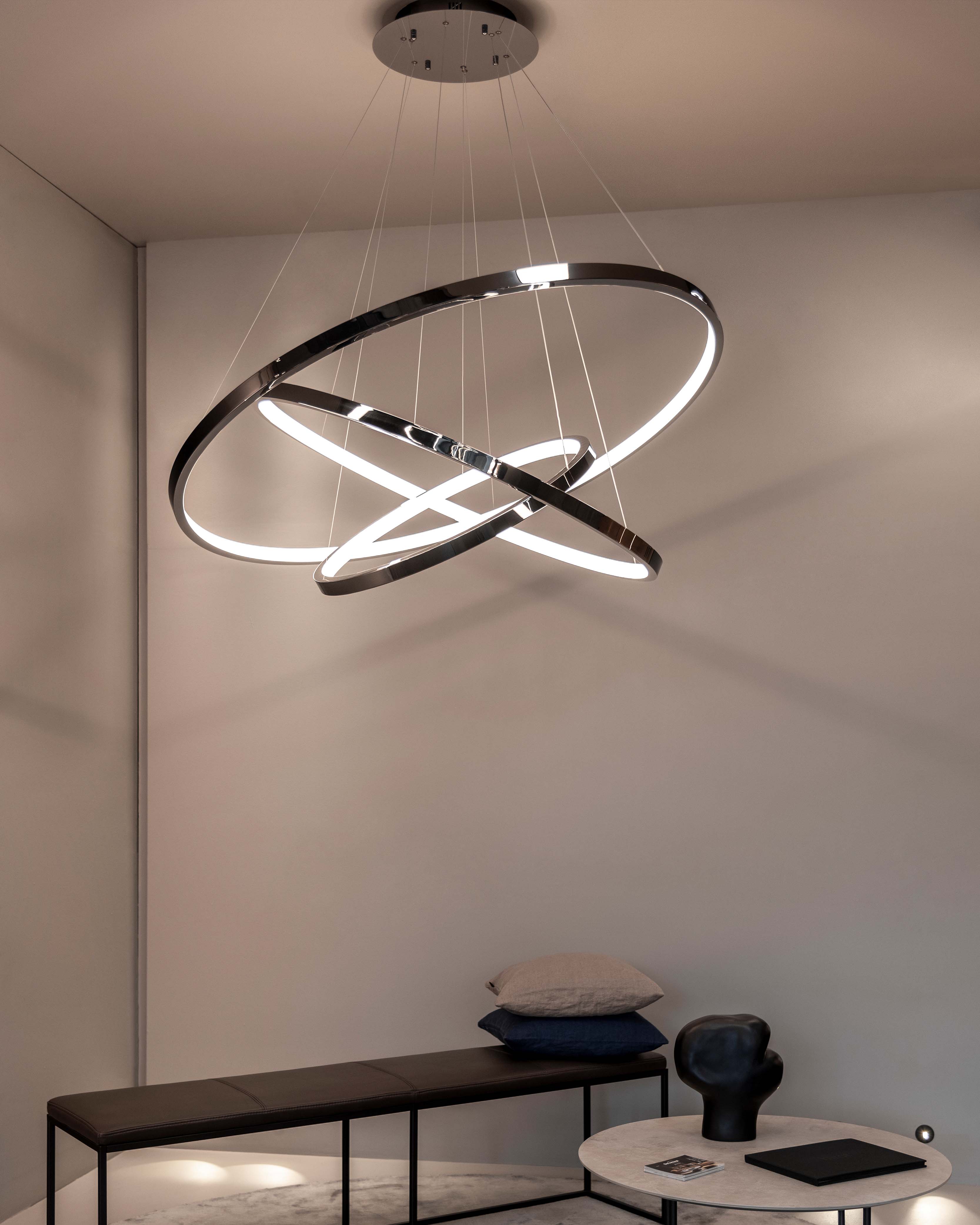 dark reflex chandelier