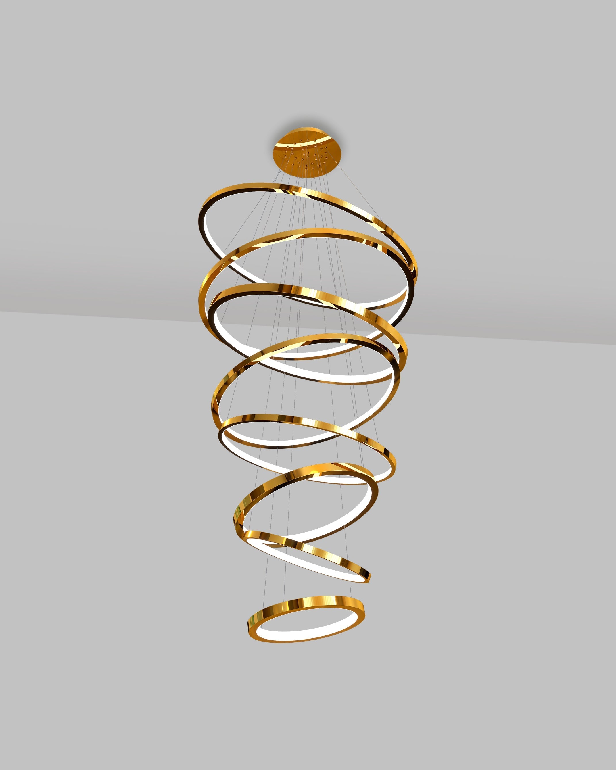 Birot Lighting Hoop 8XL Chandelier