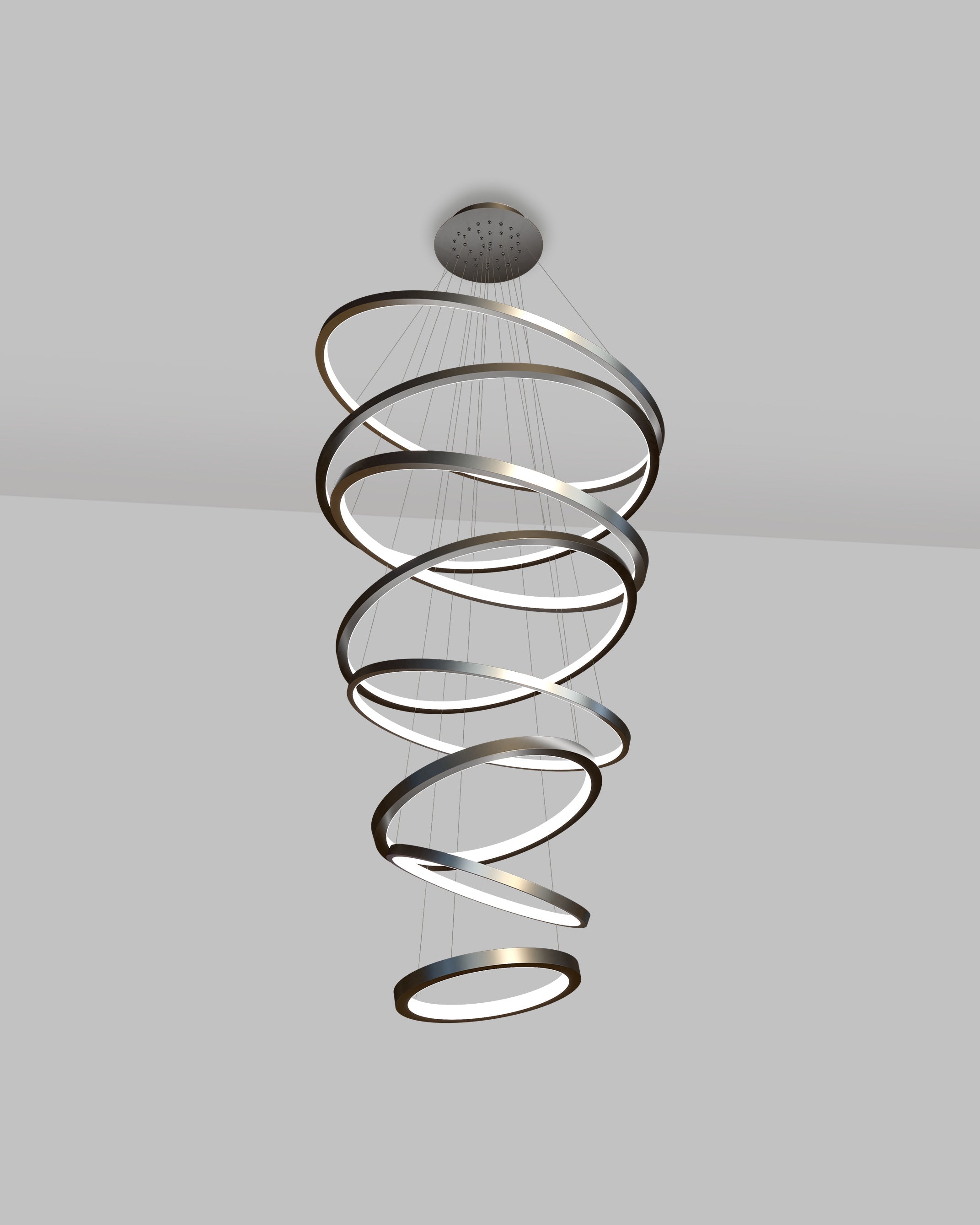 Birot Lighting Hoop 8XL Chandelier