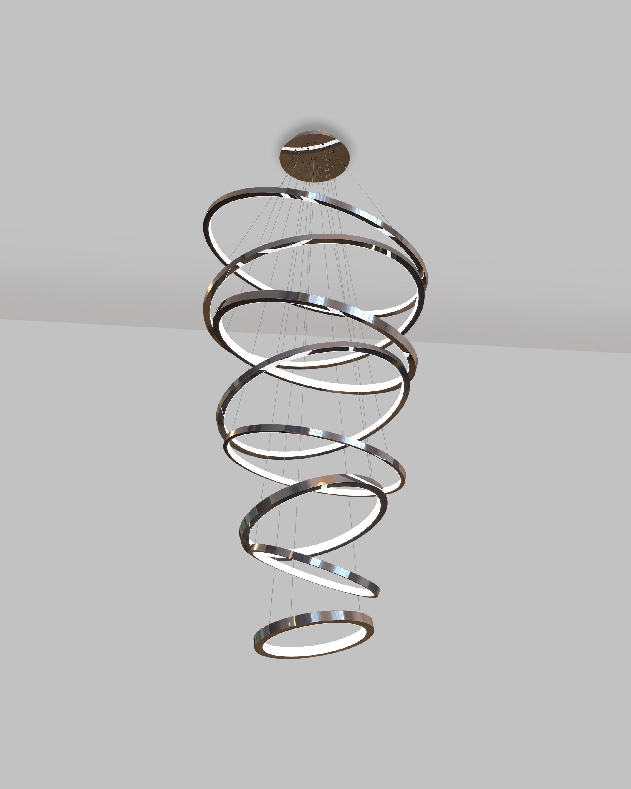 Birot Lighting Hoop 8XL Chandelier