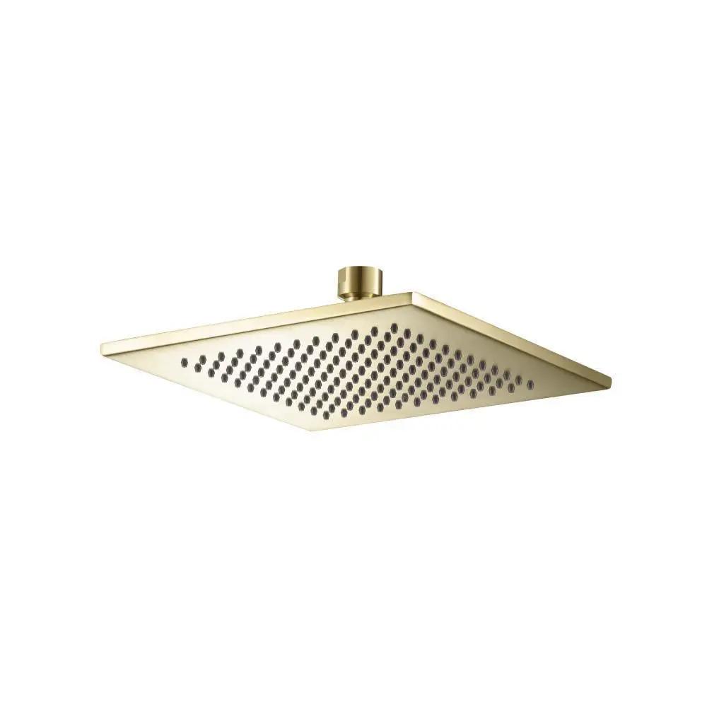 Flusso 8" Solid Brass Showerhead / Rainhead - Square by Flusso