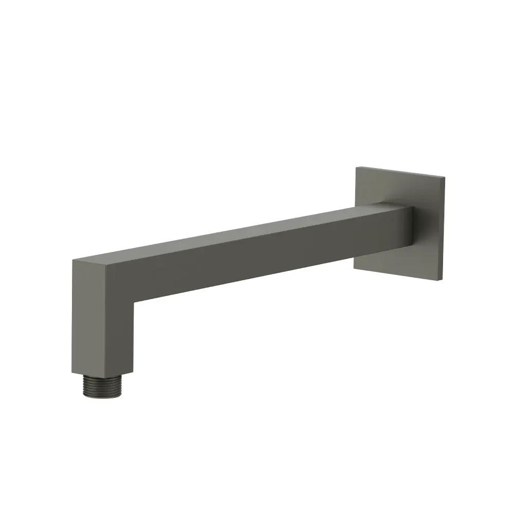 Flusso Wall Mount Square Shower Arm - 12" (300mm) - with Flange by Flusso