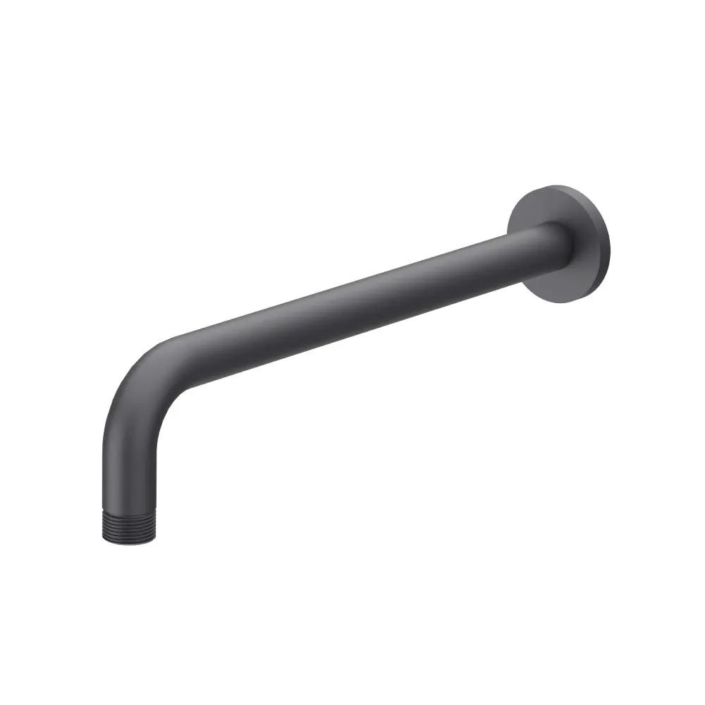Flusso Wall Mount Round Shower Arm - 12" (300mm) - with Flange by Flusso