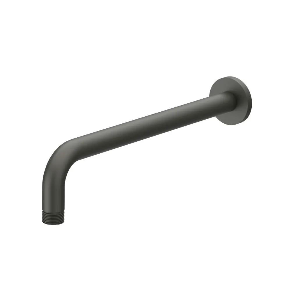 Flusso Wall Mount Round Shower Arm - 12" (300mm) - with Flange by Flusso