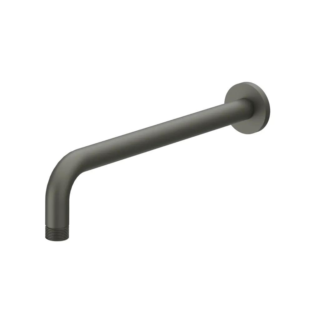 Flusso Wall Mount Round Shower Arm - 12" (300mm) - with Flange by Flusso