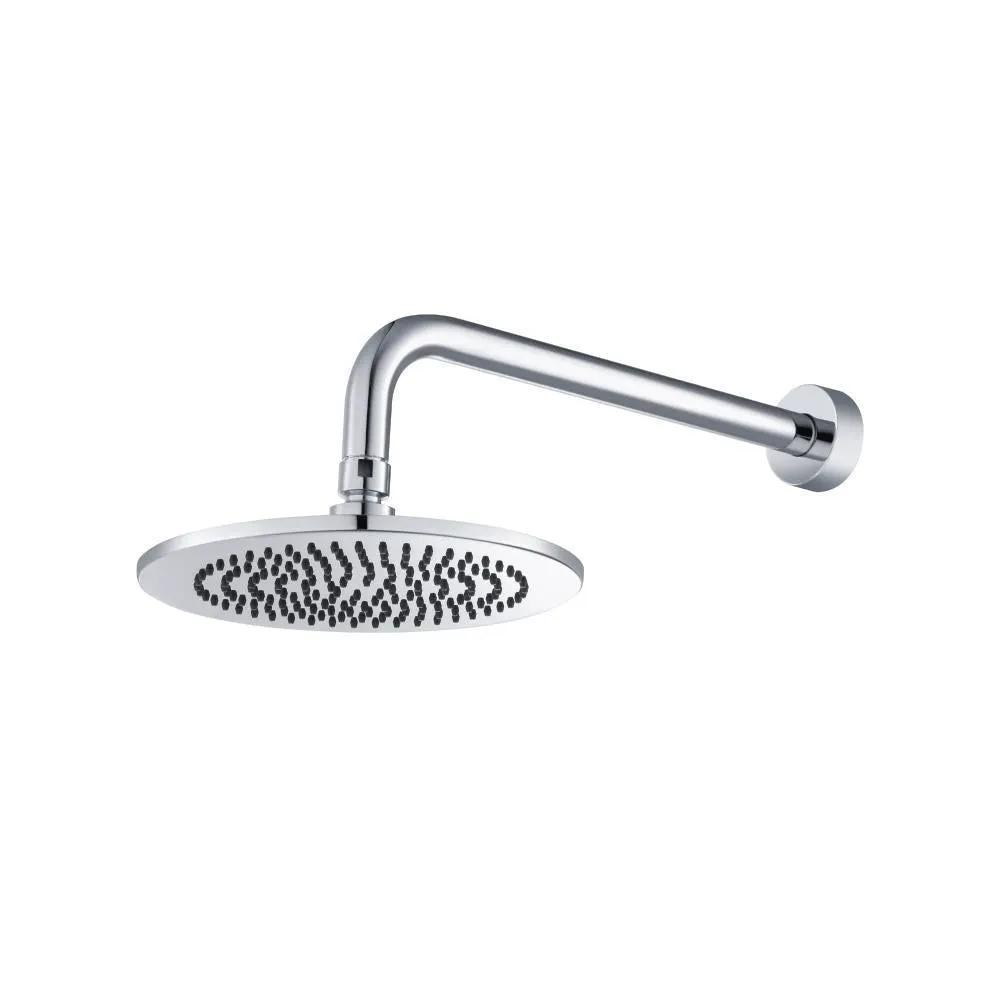 chrome shower head