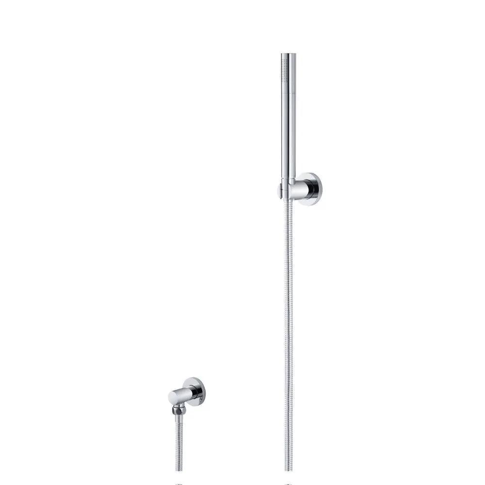 chrome hand shower