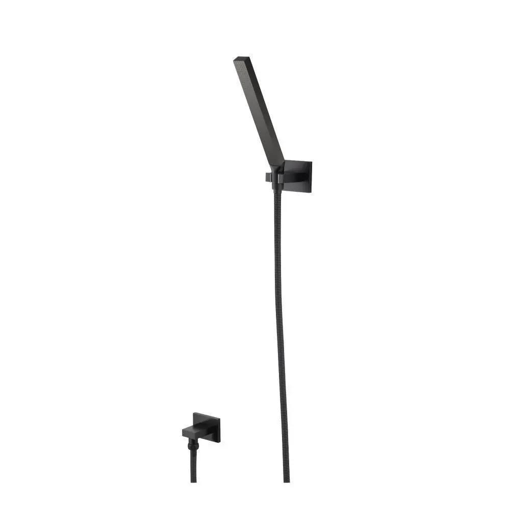 Flusso Hand Shower Set with Wall Elbow, Holder and Hose by Flusso