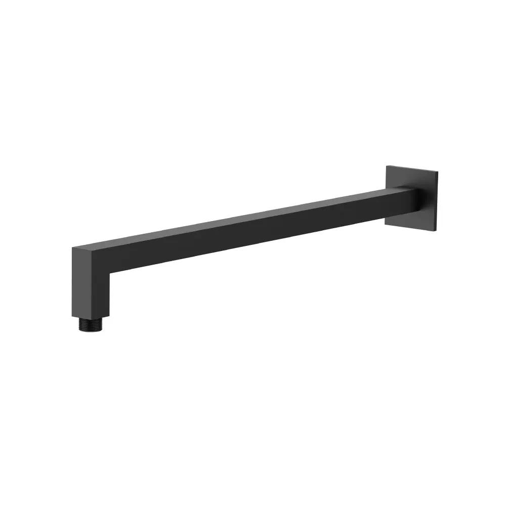 Flusso Wall Mount Square Shower Arm - 16" (400mm) - with Flange by Flusso