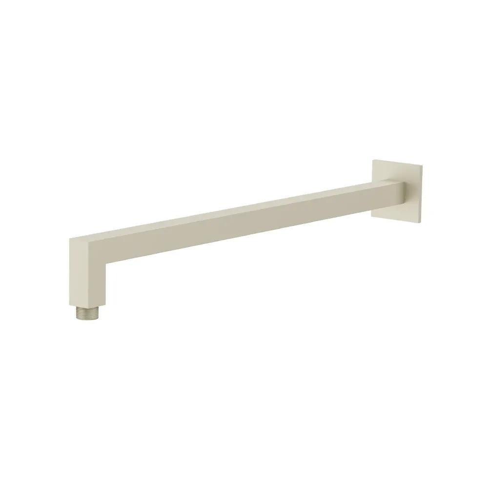 Flusso Wall Mount Square Shower Arm - 16" (400mm) - with Flange by Flusso