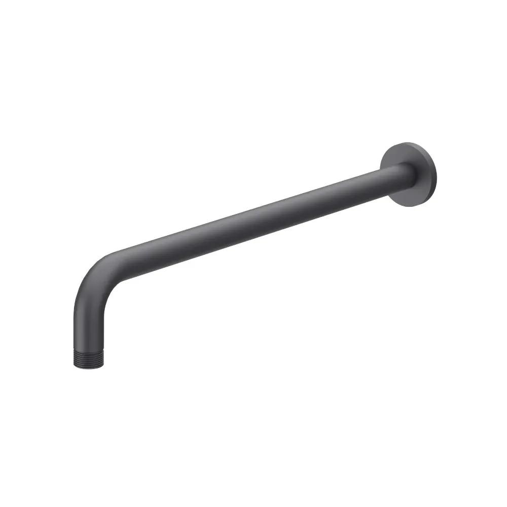 Flusso Wall Mount Round Shower Arm - 16" (400mm) - with Flange by Flusso