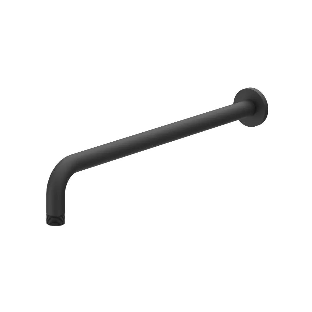 Flusso Wall Mount Round Shower Arm - 16" (400mm) - with Flange by Flusso