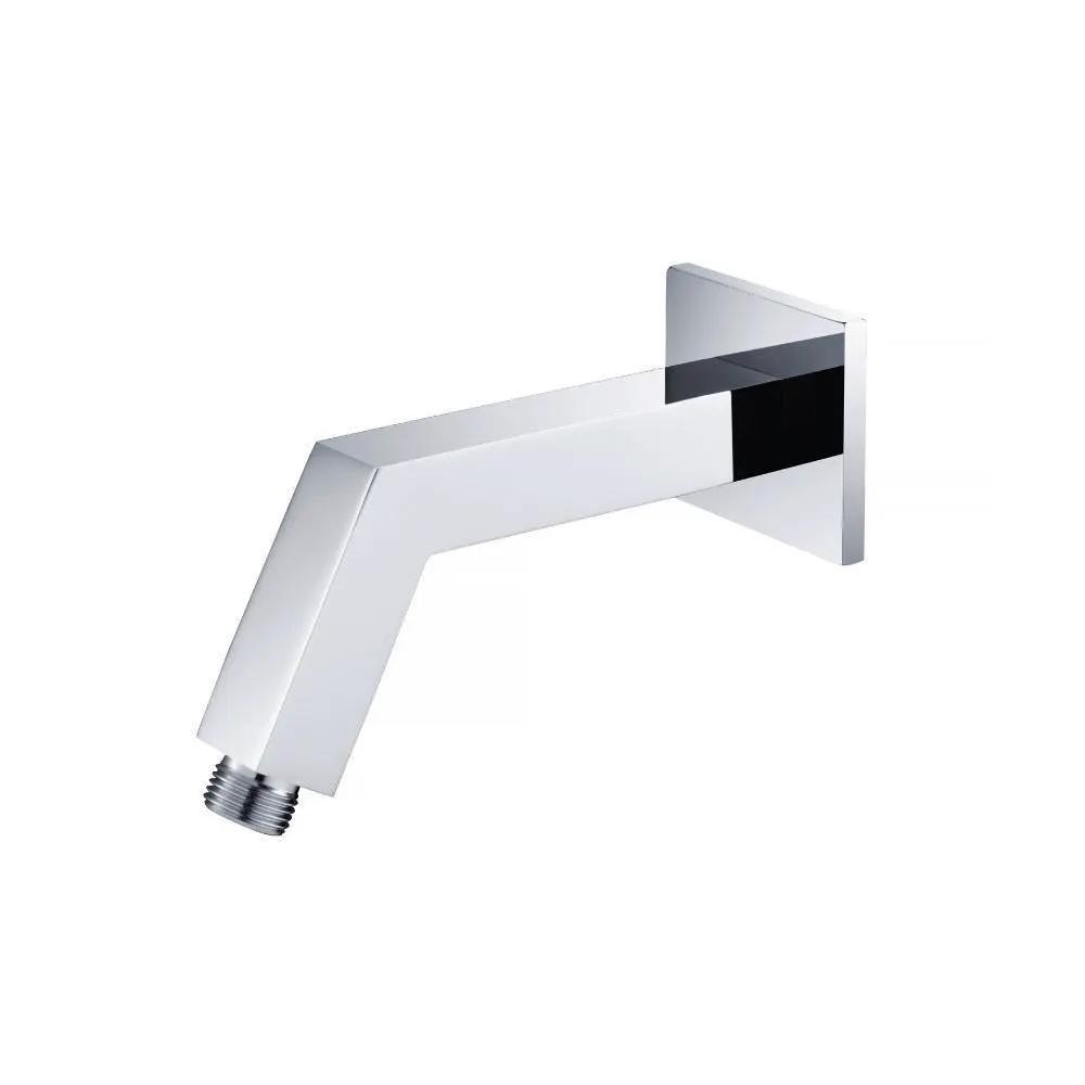 chrome shower arm
