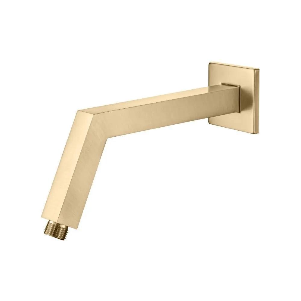 Flusso Square Shower Arm with Flange - 10" - with Flange by Flusso