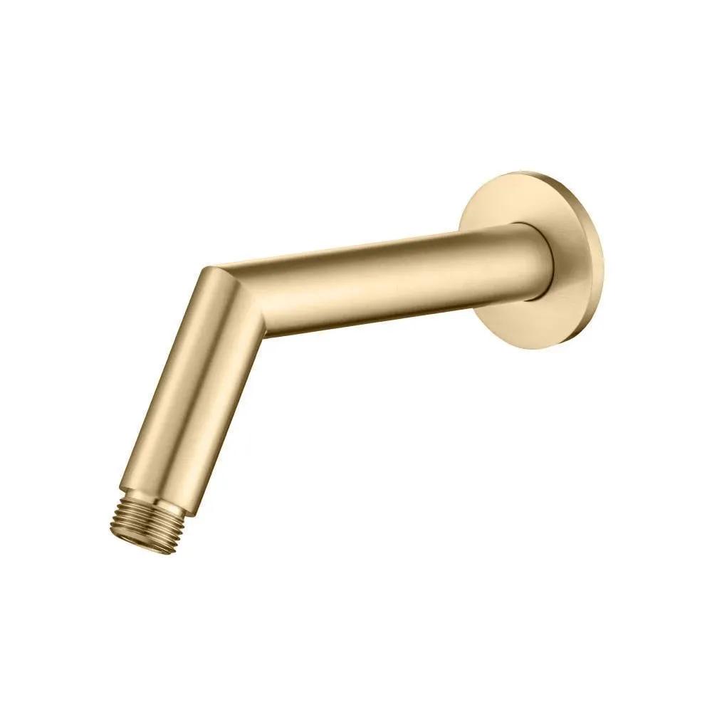 Flusso Round Shower Arm with Flange - 7" - with Flange by Flusso