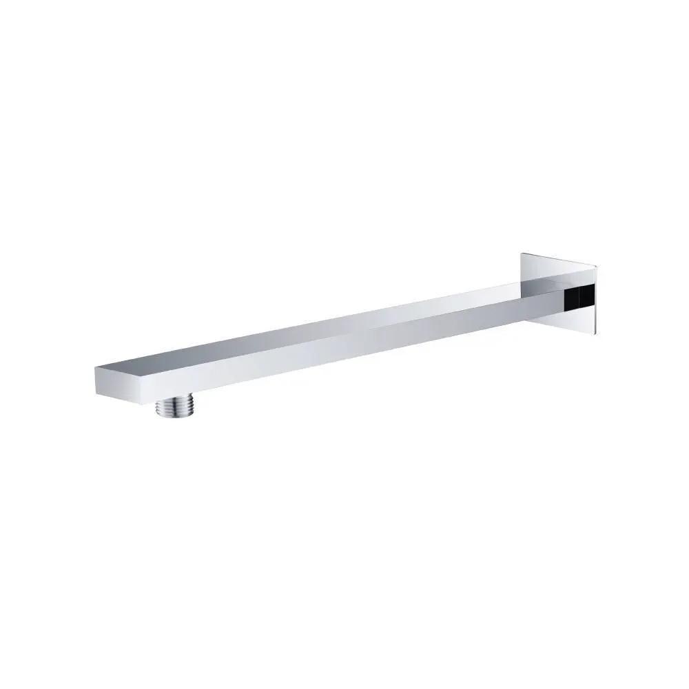 chrome shower arm