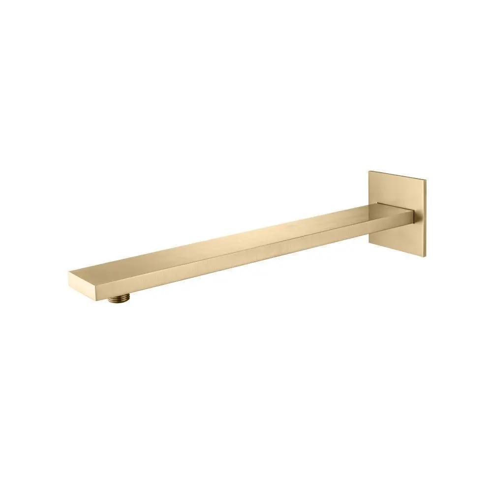 Flusso Wall Mount Shower Arm - 16" (400mm) - with Flange by Flusso
