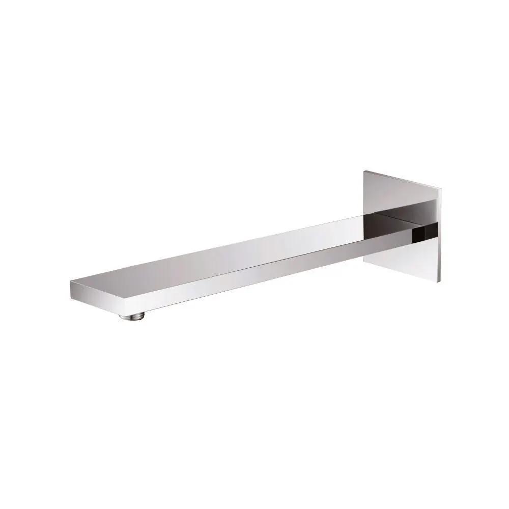 Flusso Wall Mount Shower Arm - 16" (400mm) - with Flange by Flusso